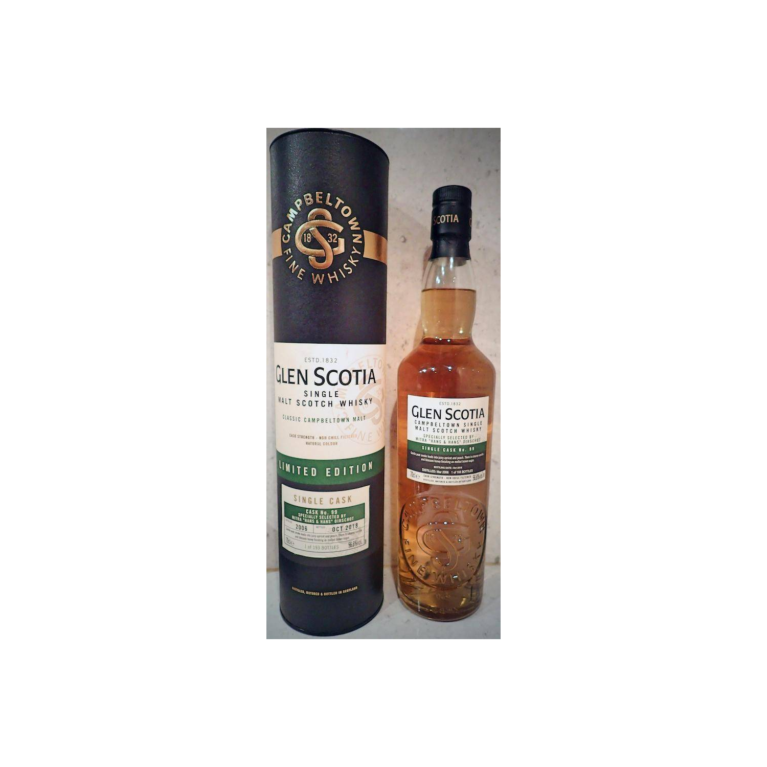Glen Scotia 2006 12 Years Single Malt Whisky