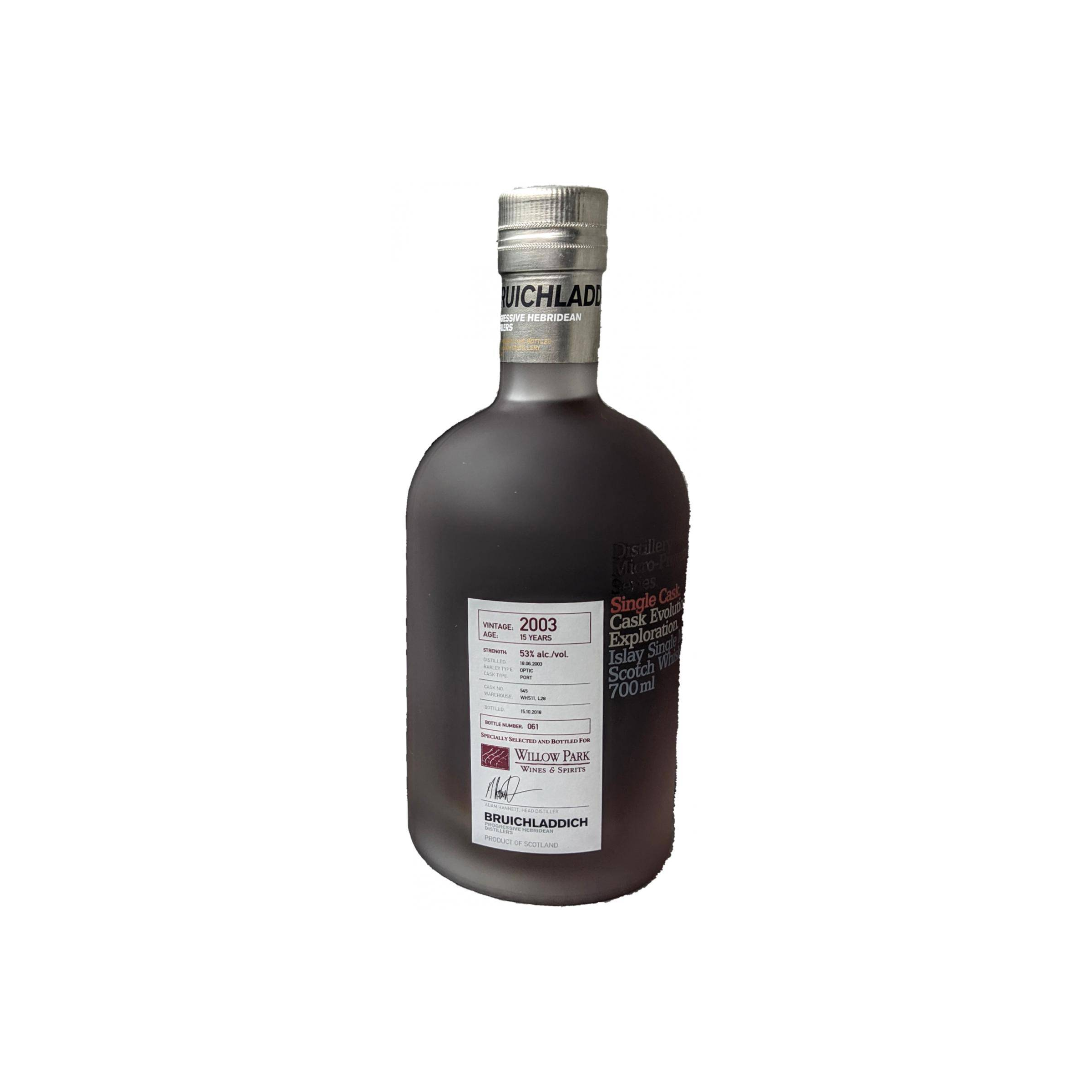 Bruichladdich 2003 15 Years Single Malt Whisky