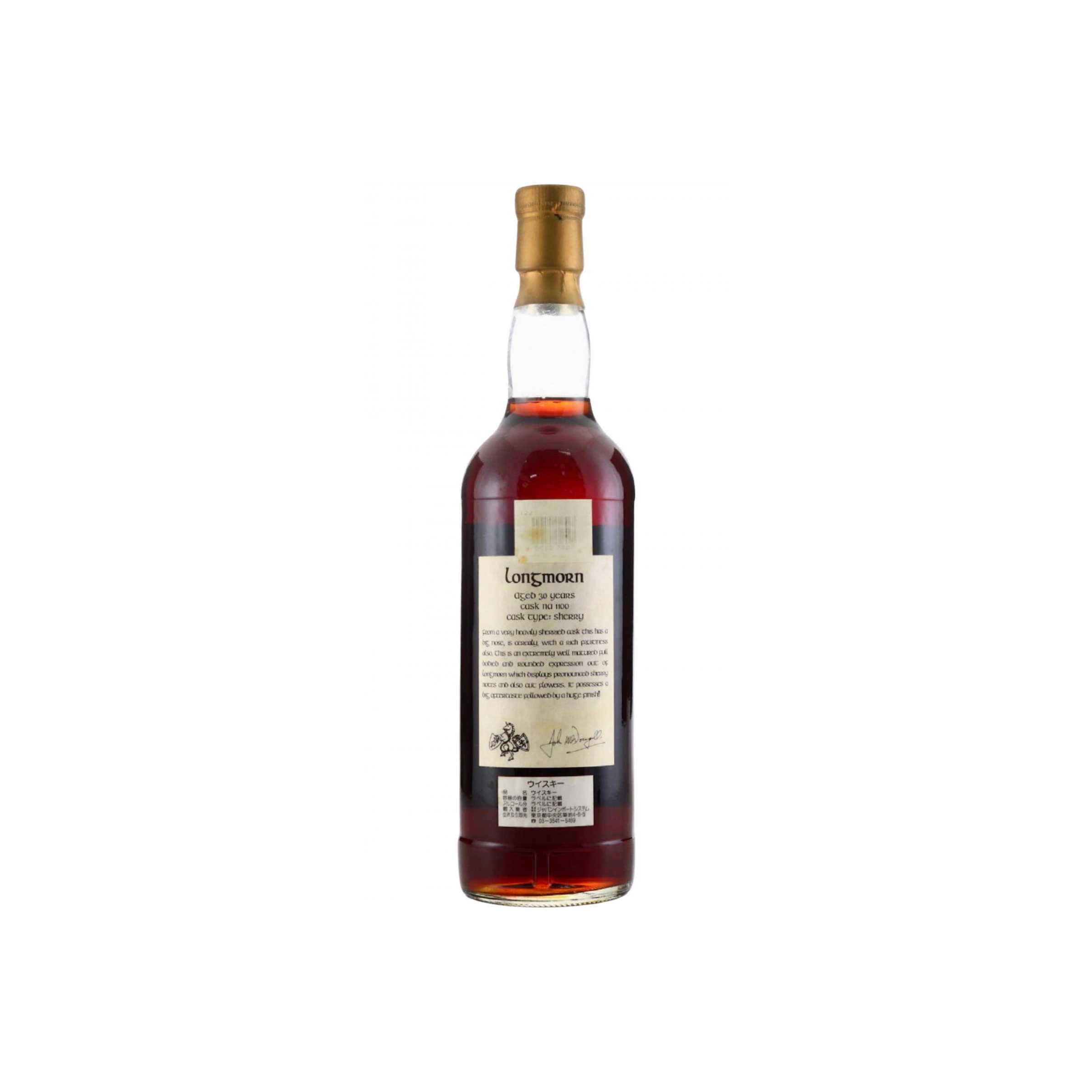 Longmorn 1972 30 Years Single Malt Whisky 2