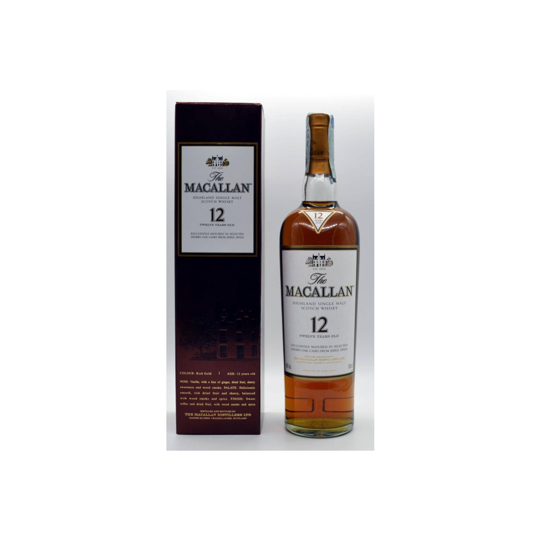The Macallan 12 Years Single Malt Whisky 2