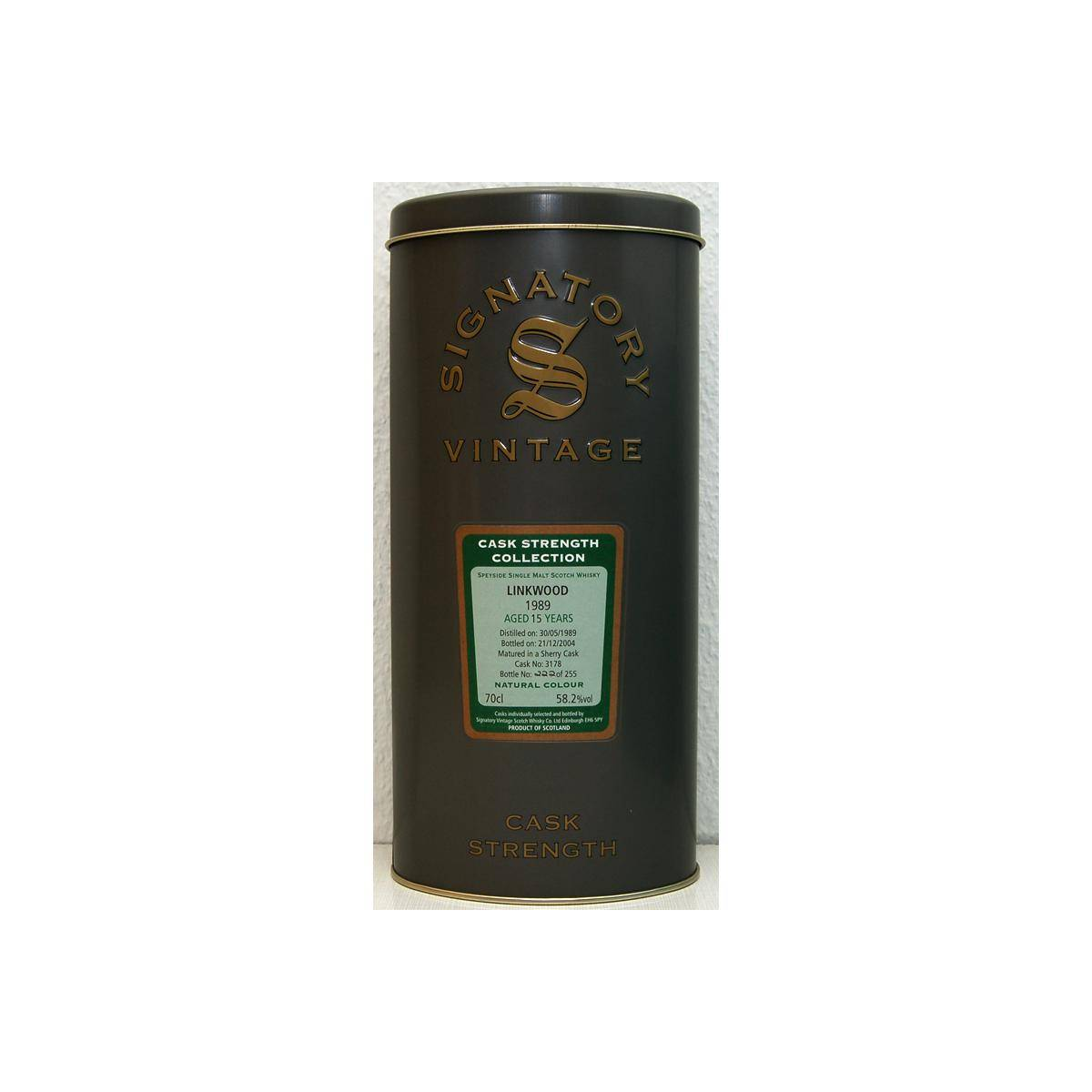 Linkwood Cask Strength Collection 1989 15 Years Single Malt Whisky 3