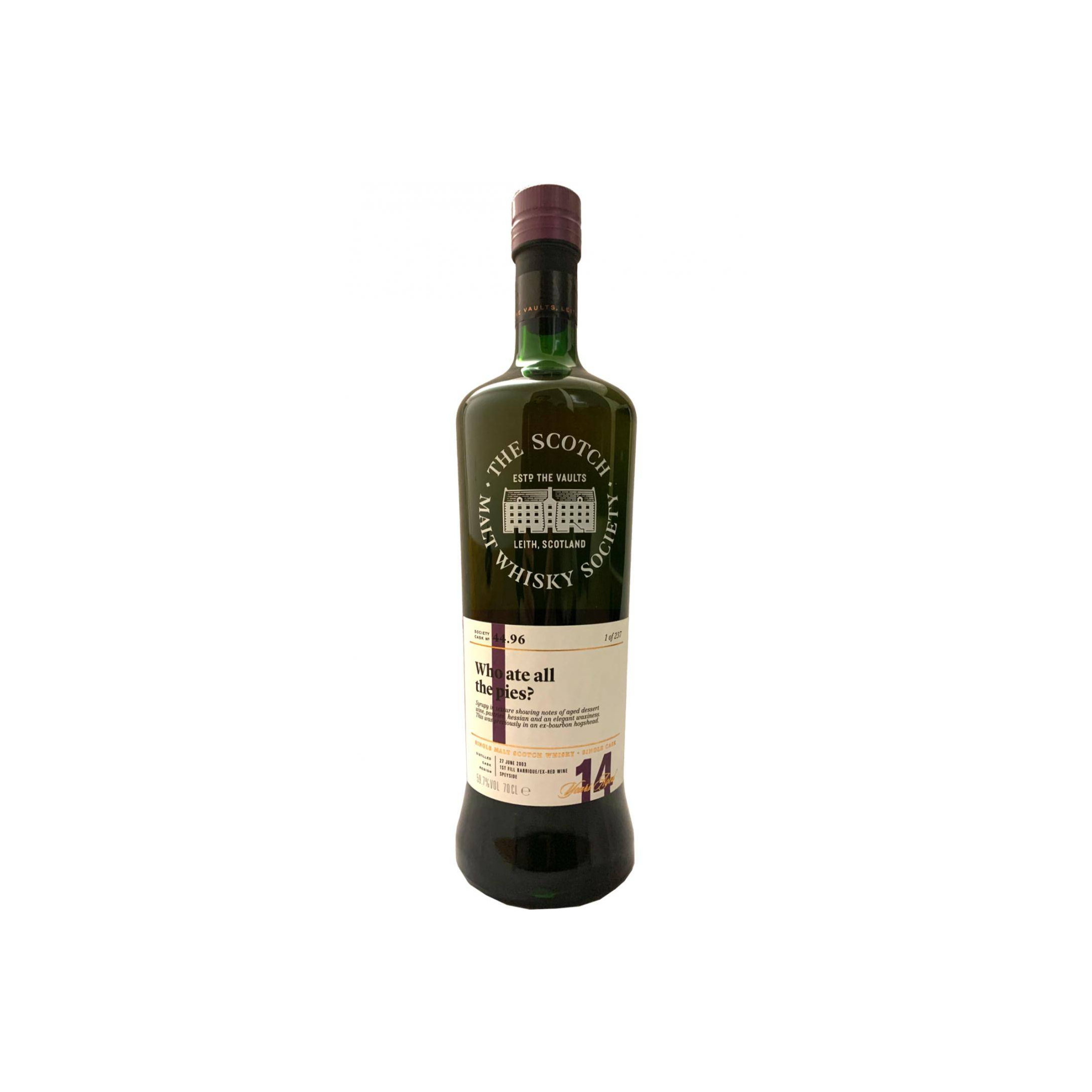 The Scotch Malt Whisky Society 2003 14 Years Single Malt Whisky