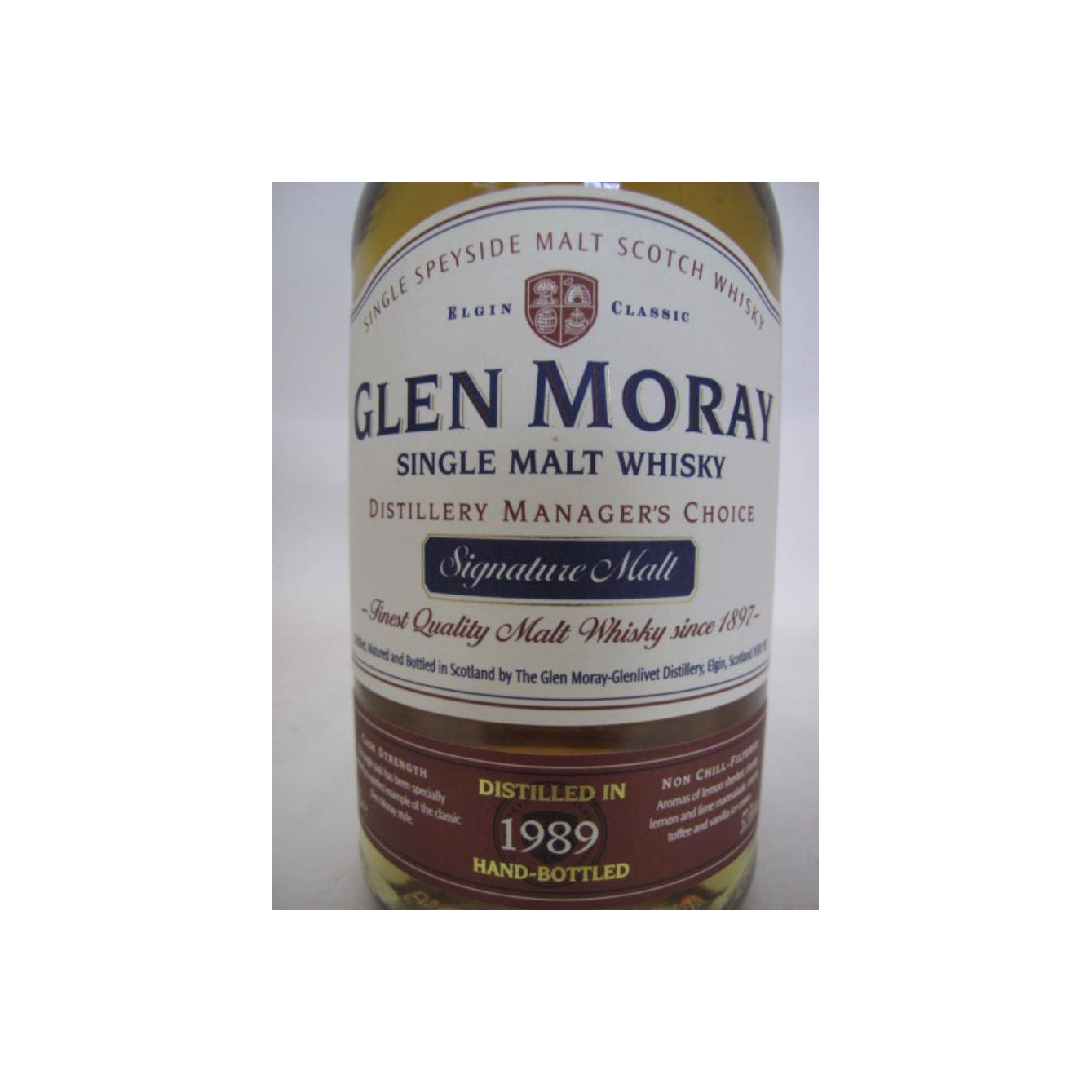 Glen Moray 1989 16 Years Single Malt Whisky 2