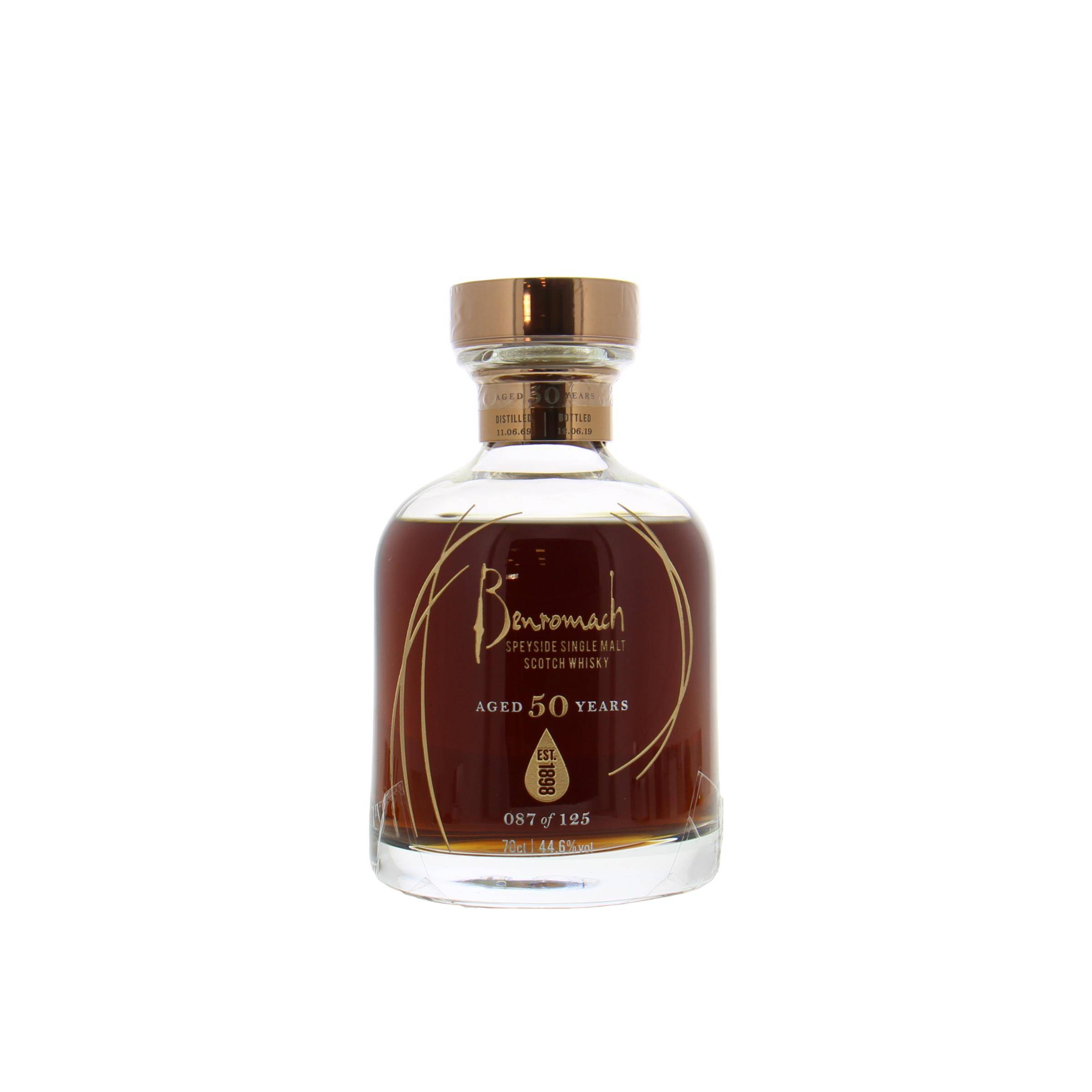 Benromach 1969 50 Years Single Malt Whisky