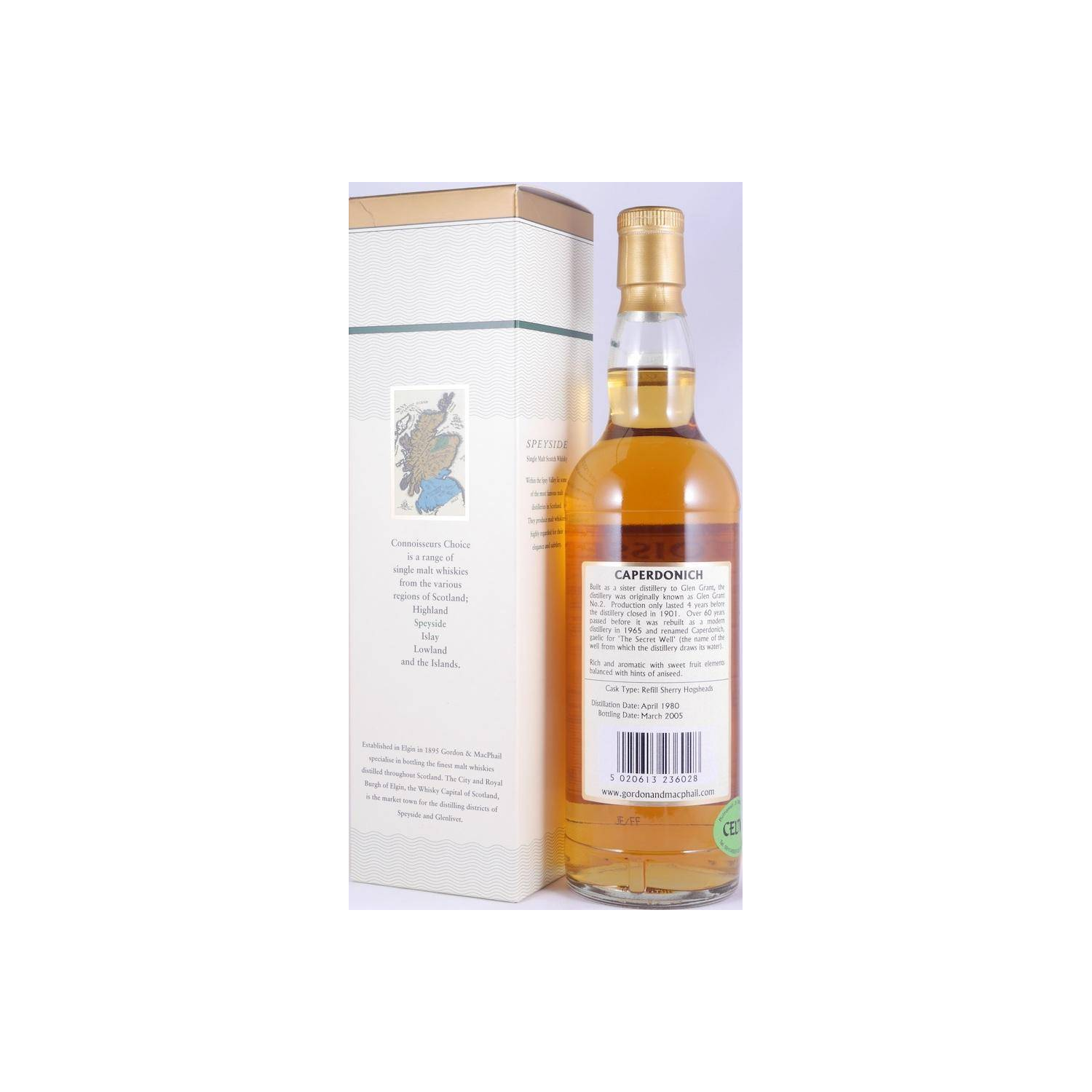 Caperdonich Connoisseurs Choice 1980 24 Years Single Malt Whisky 3