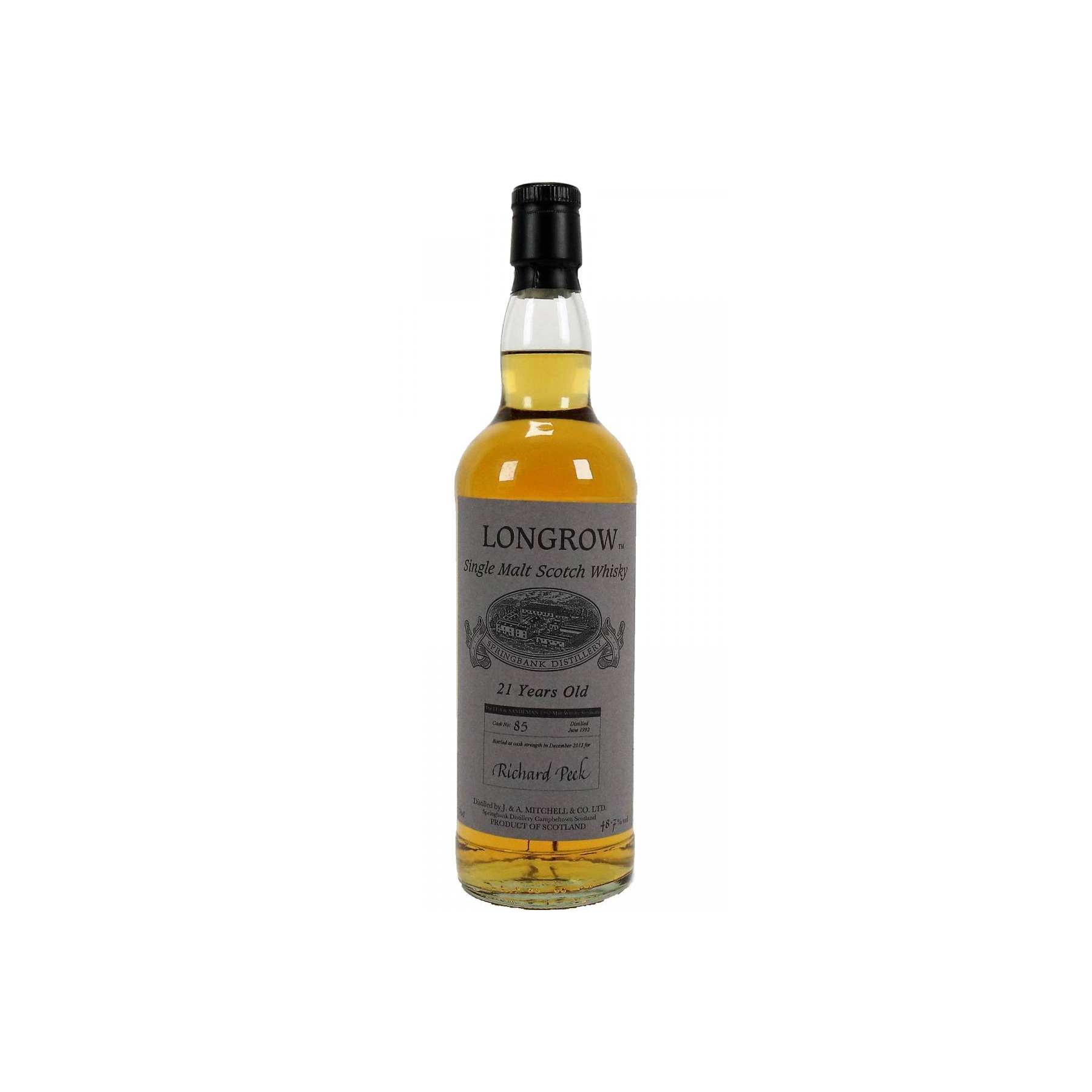 Longrow Private Cask 1992 21 Years Single Malt Whisky