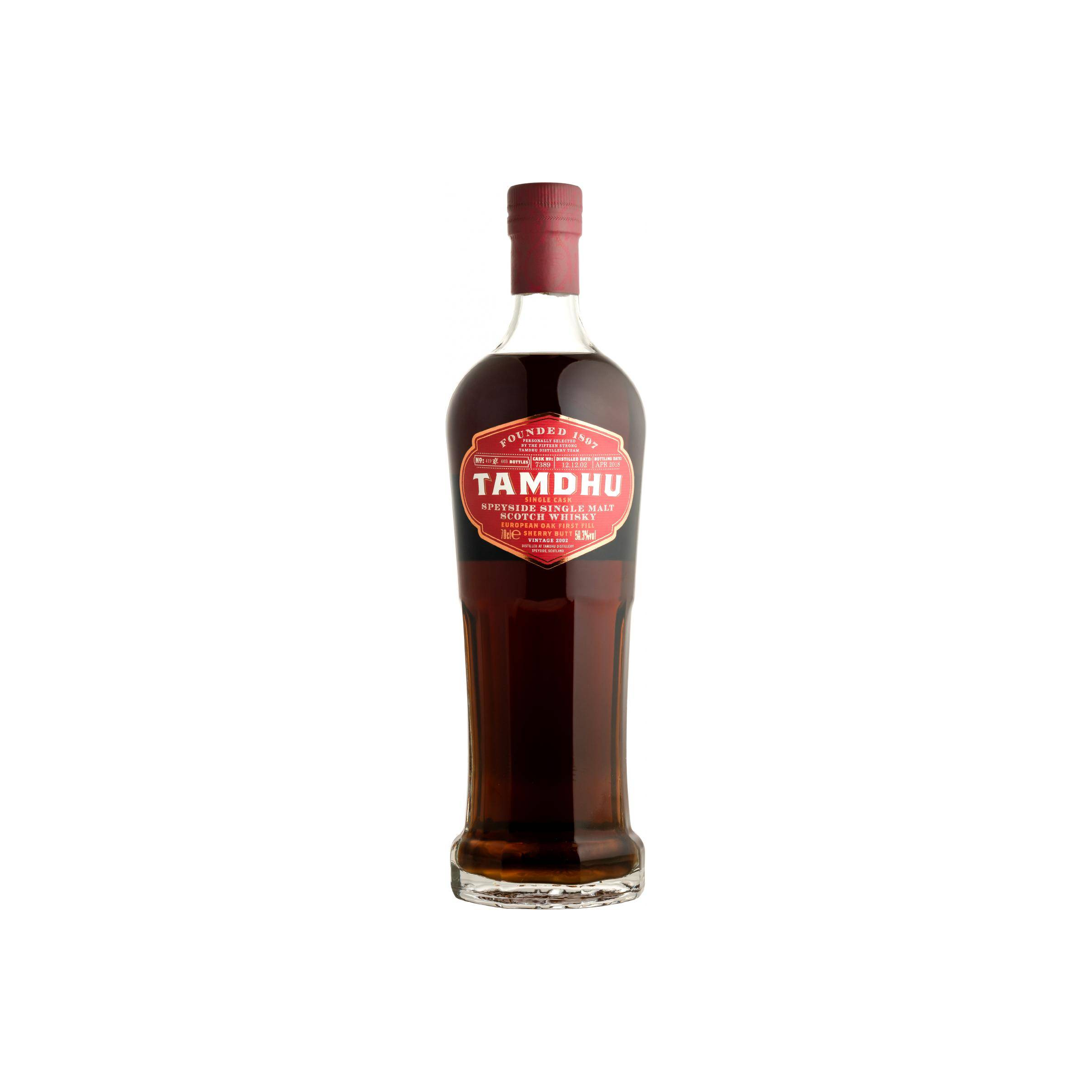 Tamdhu Single Cask 2002 15 Years Single Malt Whisky
