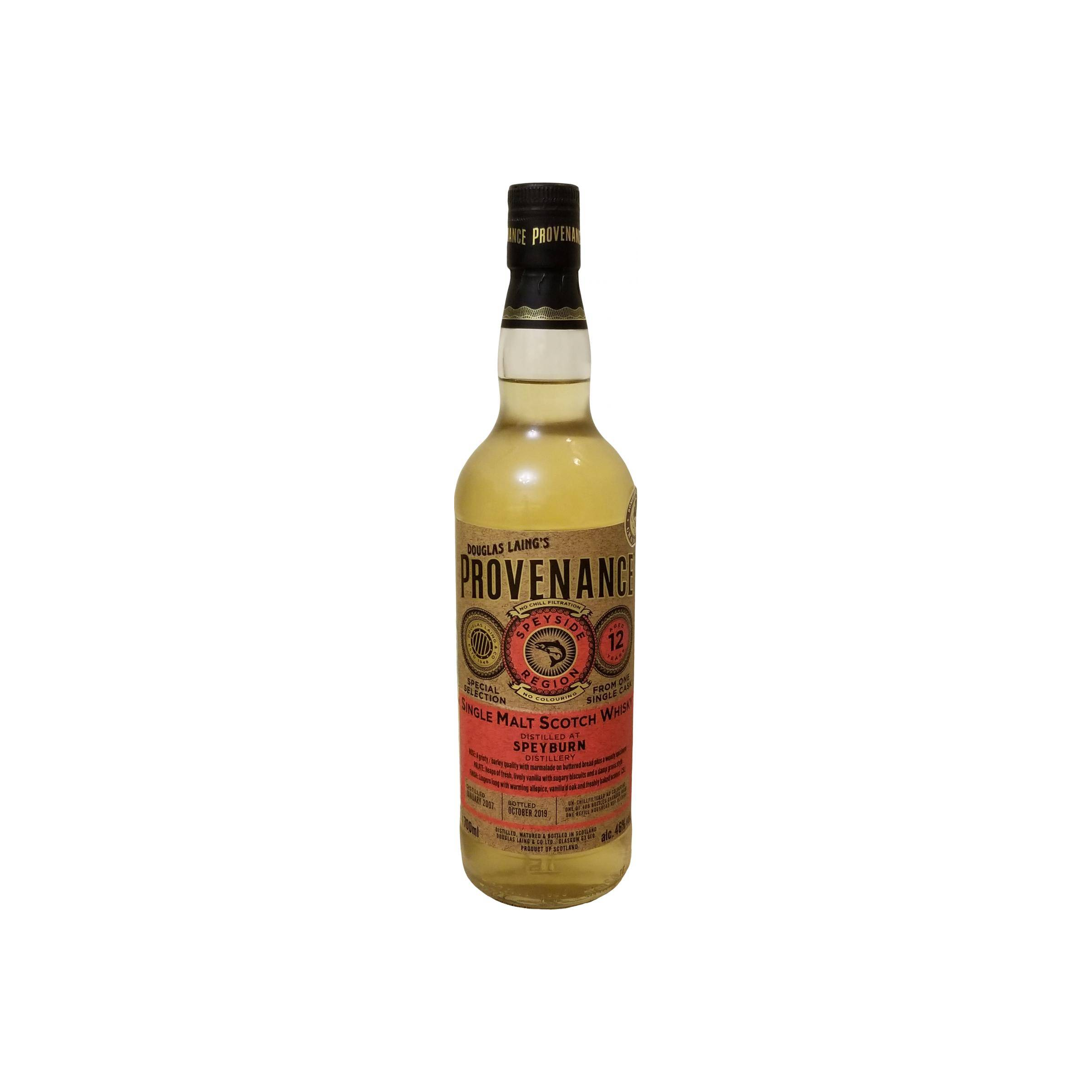 Spey 2007 12 Years Single Malt Whisky