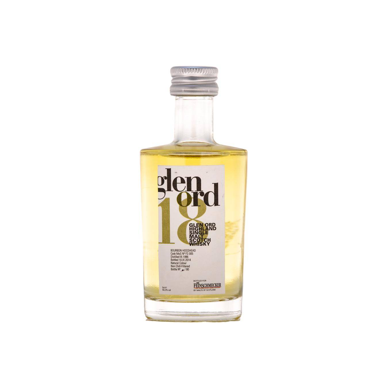 Glen Ord Miniature 1996 18 Years Single Malt Whisky 2