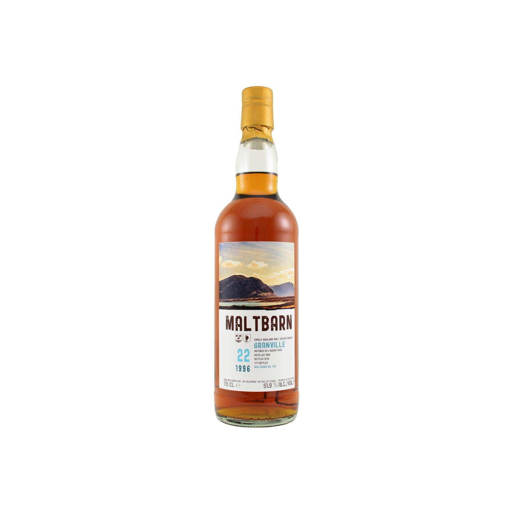 Maltbarn 1996 22 Years Single Malt Whisky