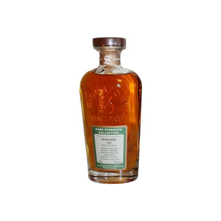 Inchgower Cask Strength Collection 1980 24 Years Single Malt Whisky