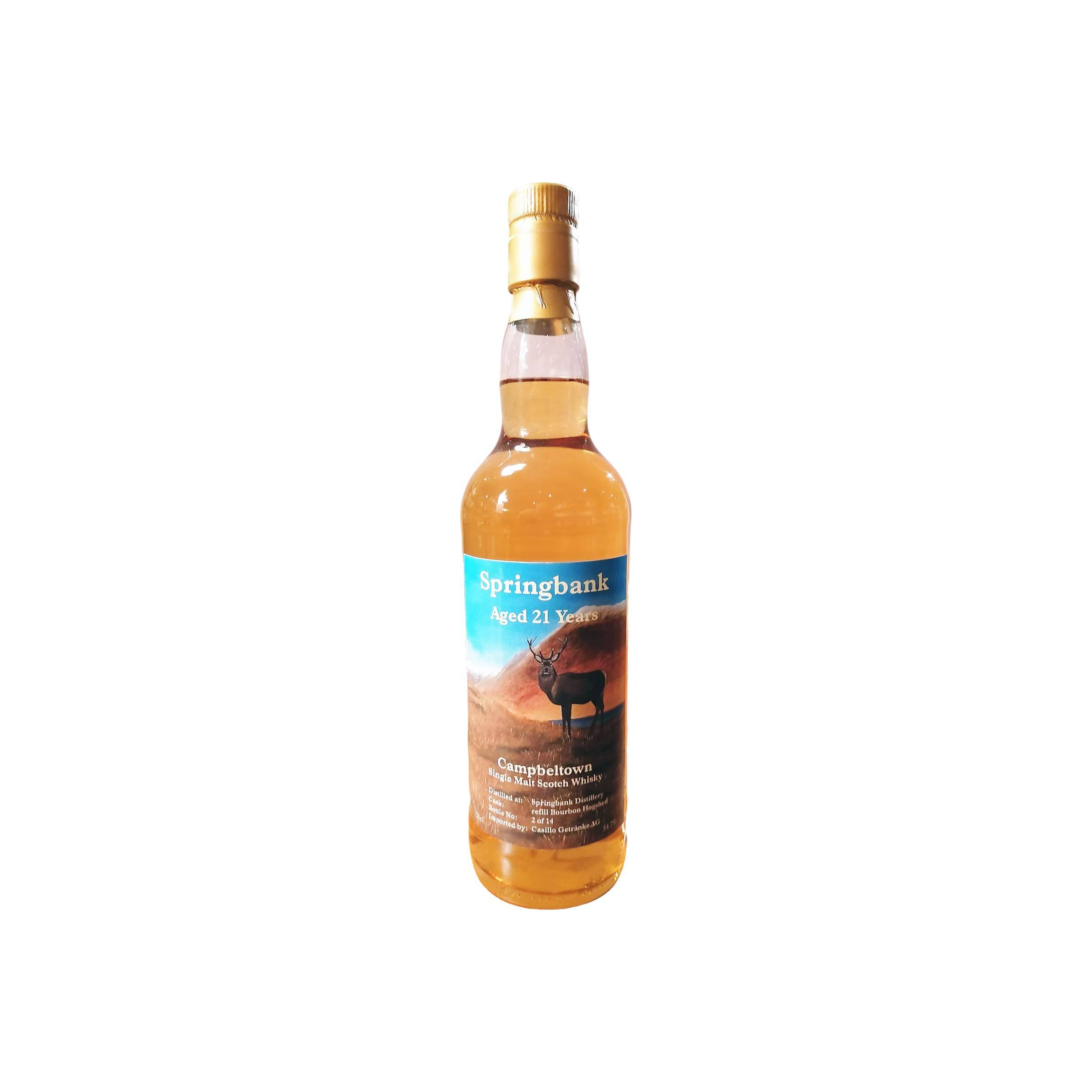 Springbank 21 Years Single Malt Whisky