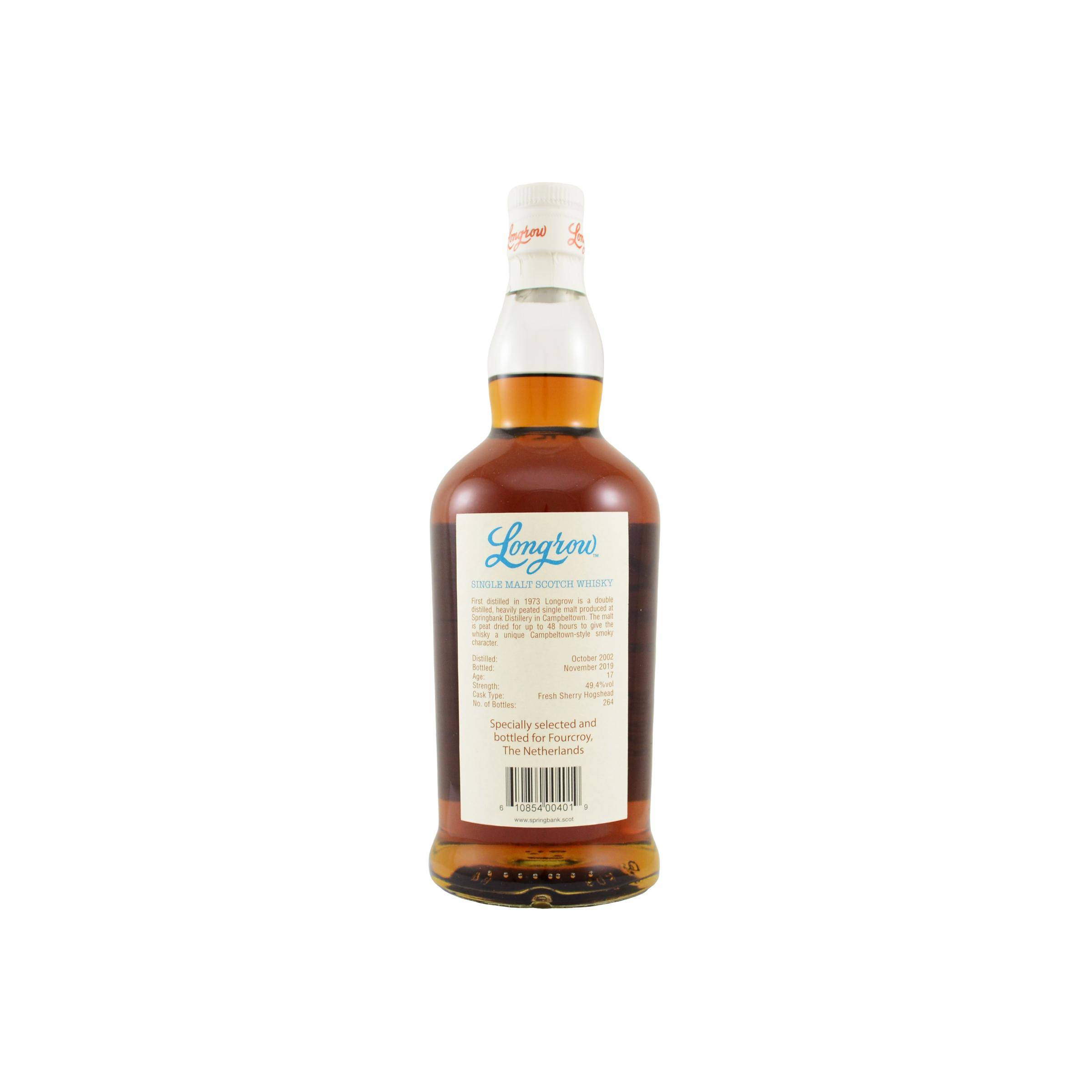 Longrow Single Cask 2002 17 Years Single Malt Whisky 2