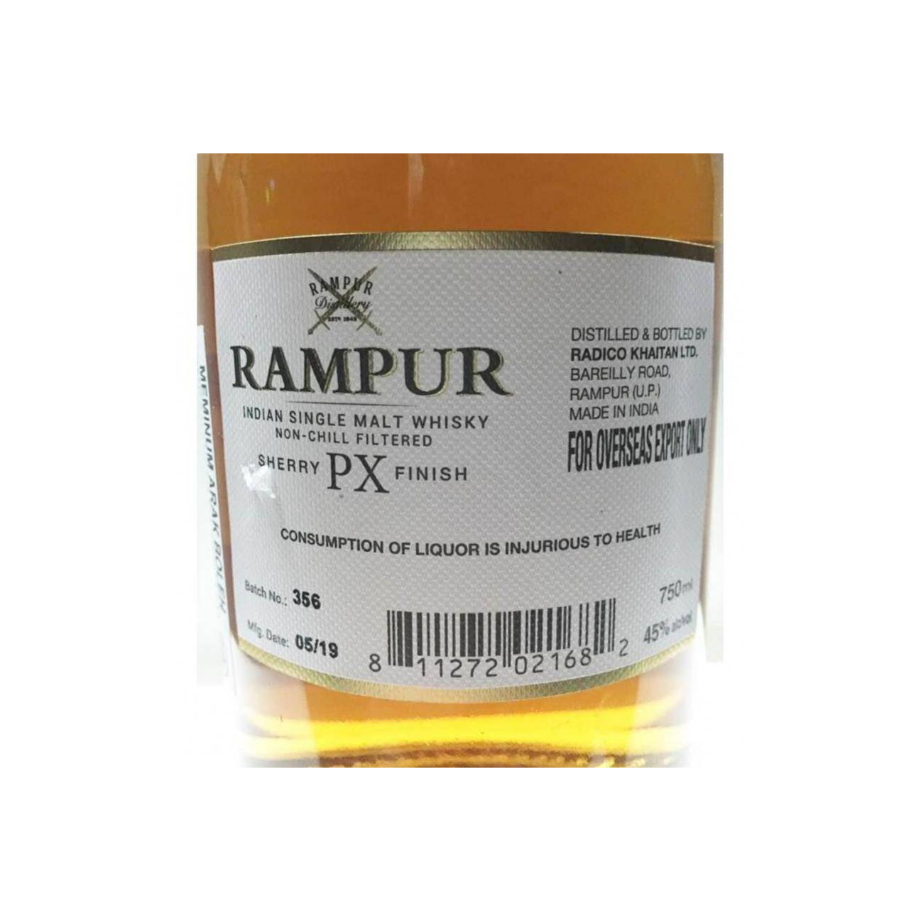 Rampur Sherry PX Finish 2