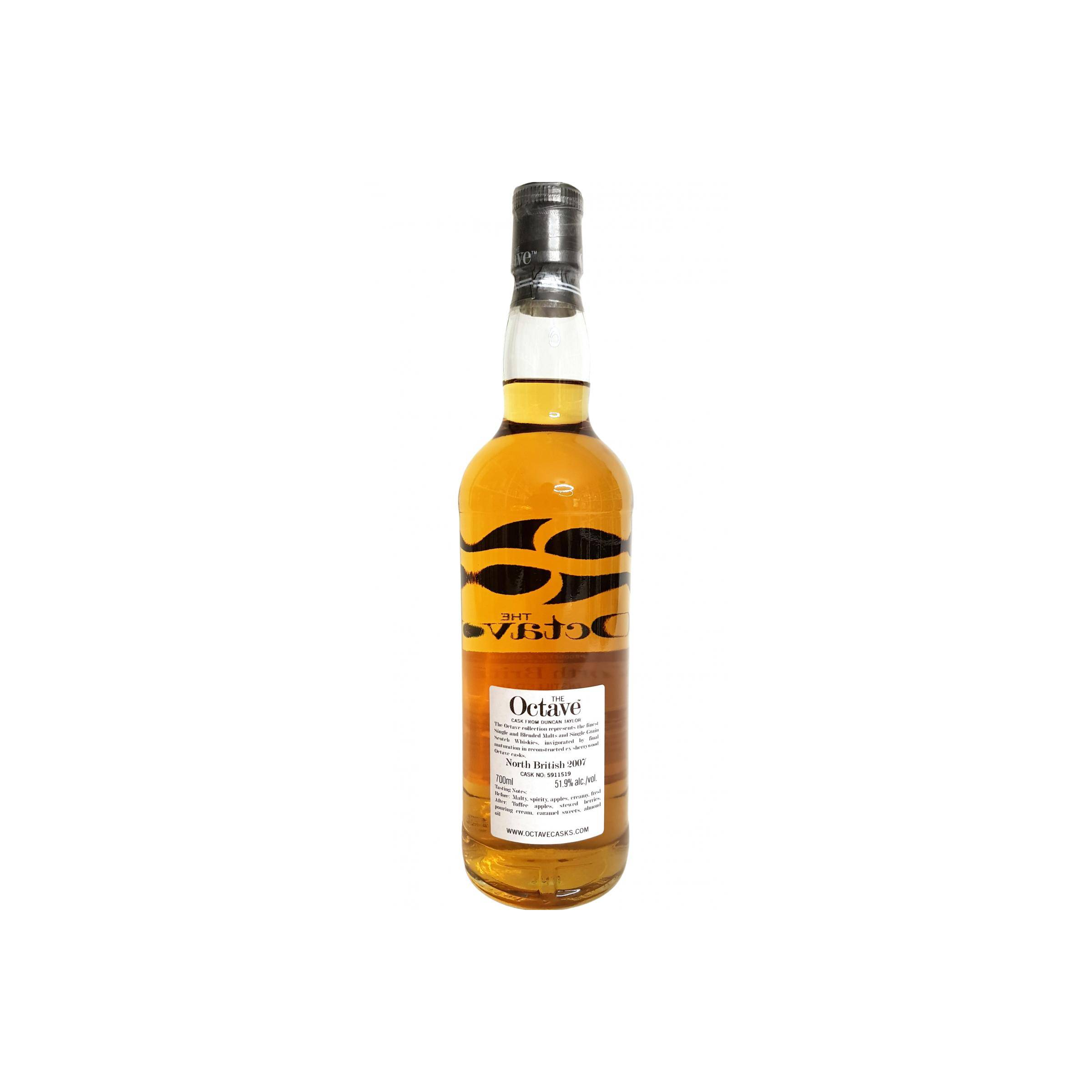 North British The Octave 2007 9 Years Single Grain Whisky
