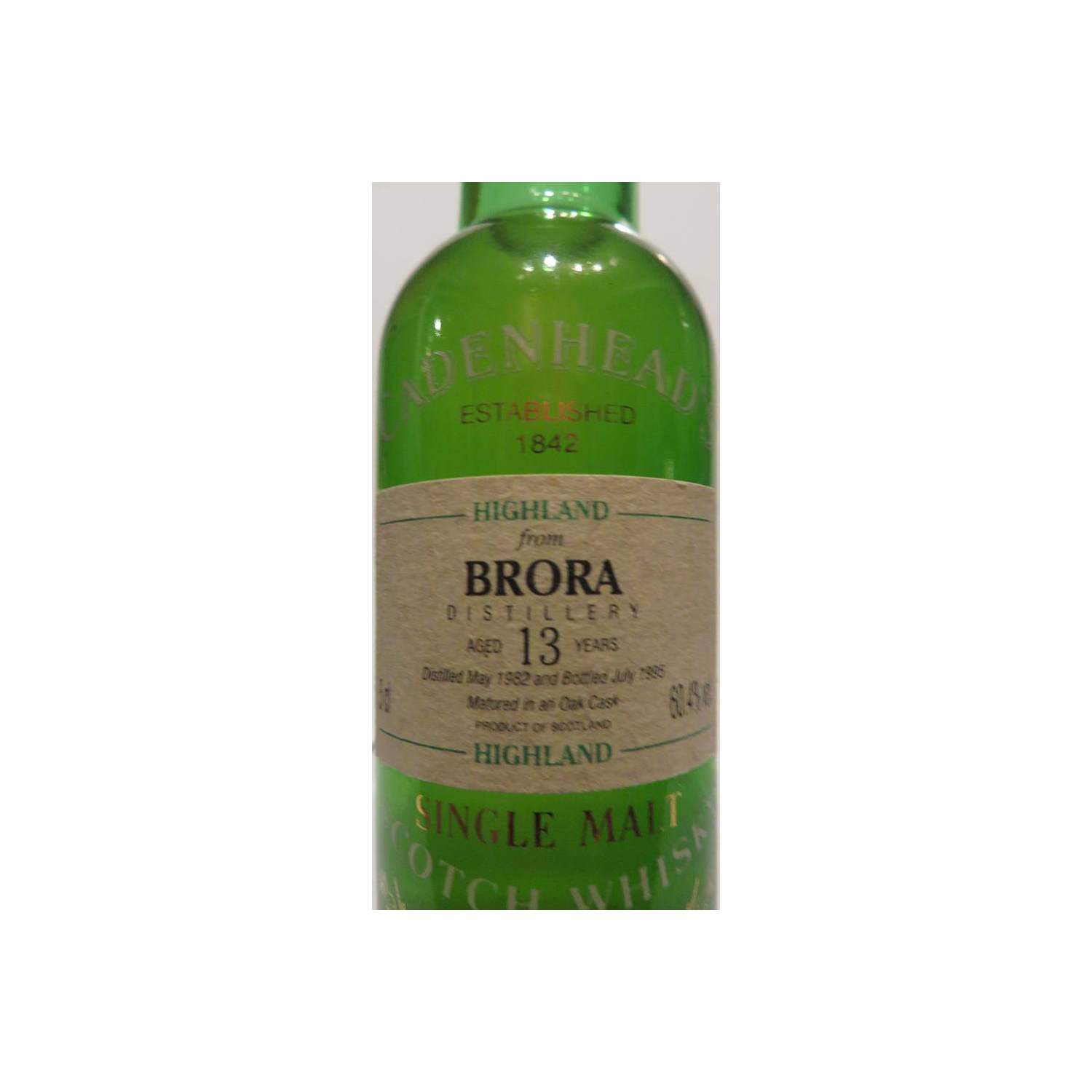 Brora 1982 13 Years Single Malt Whisky 3