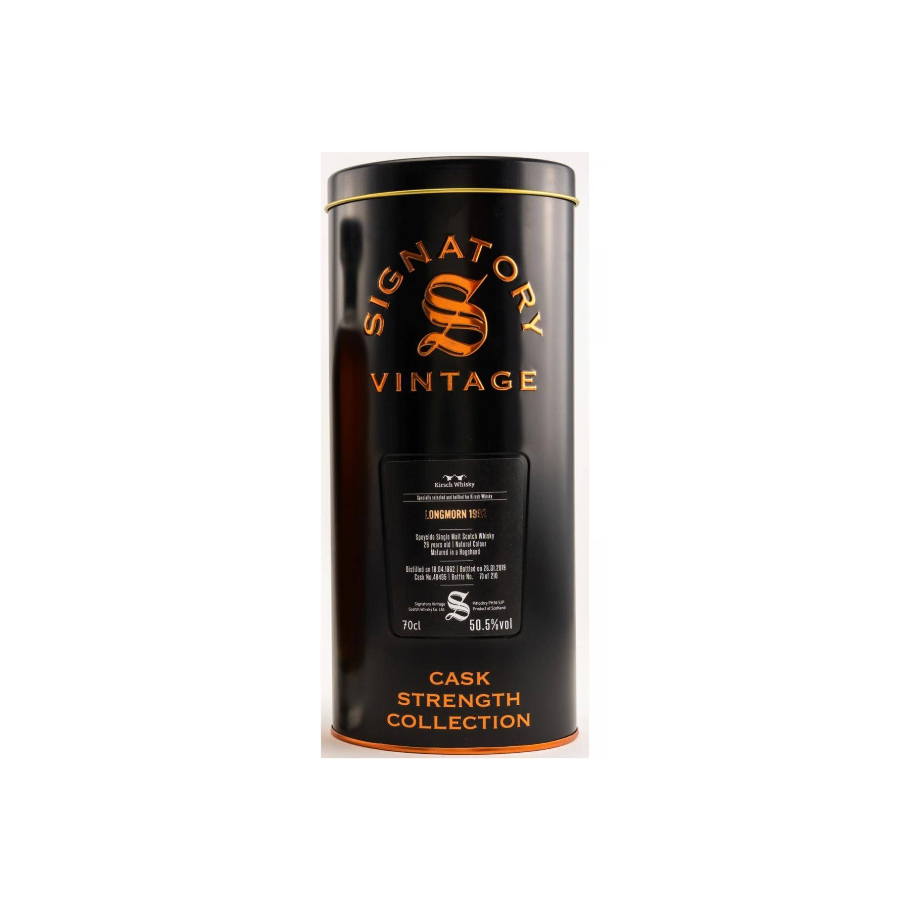 Longmorn Cask Strength Collection 1992 26 Years Single Malt Whisky 2