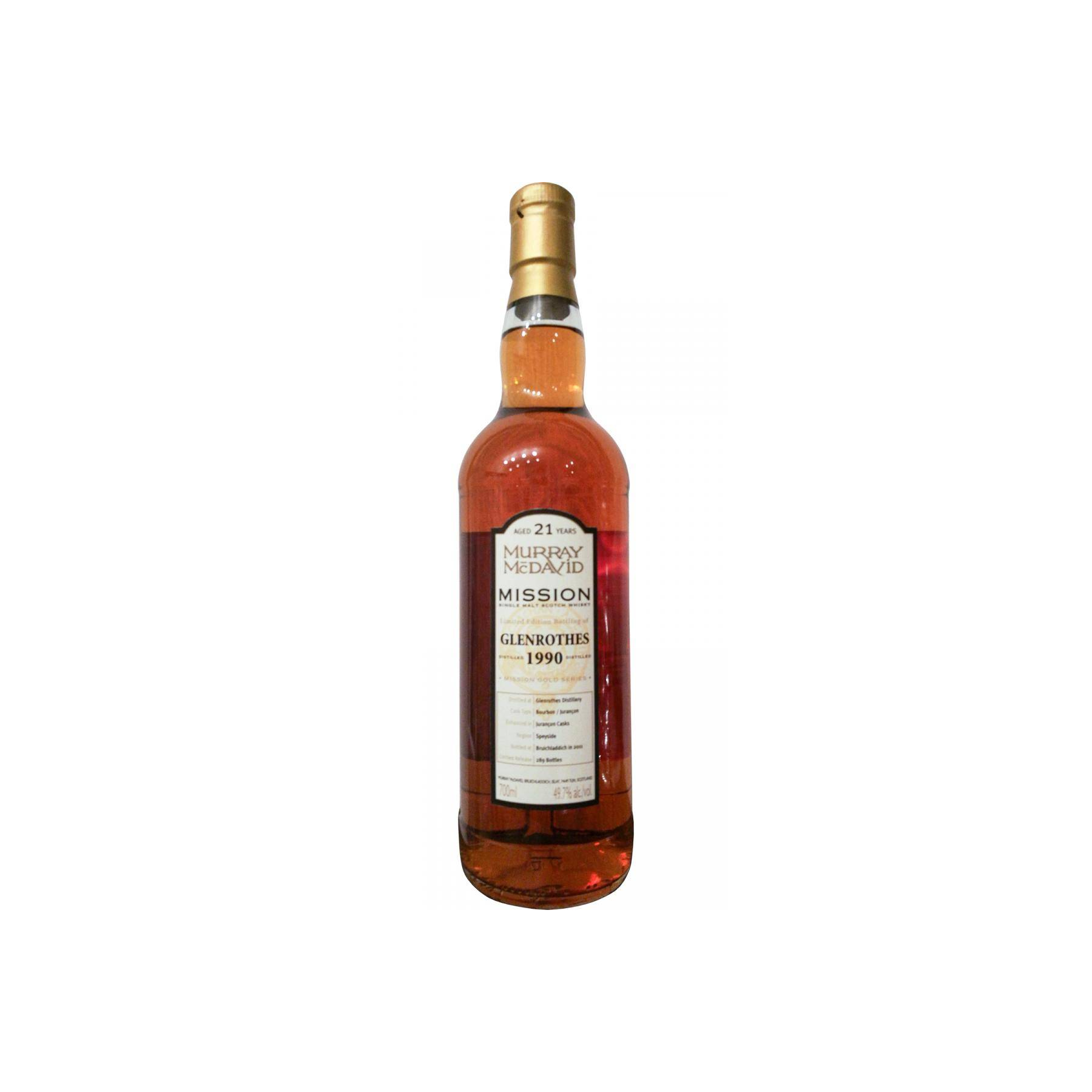 The Glenrothes 1990 21 Years Single Malt Whisky