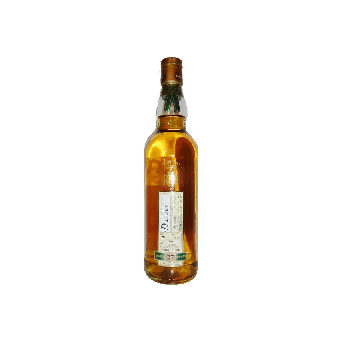 Dallas Dhu Rare Auld 1981 27 Years Single Malt Whisky