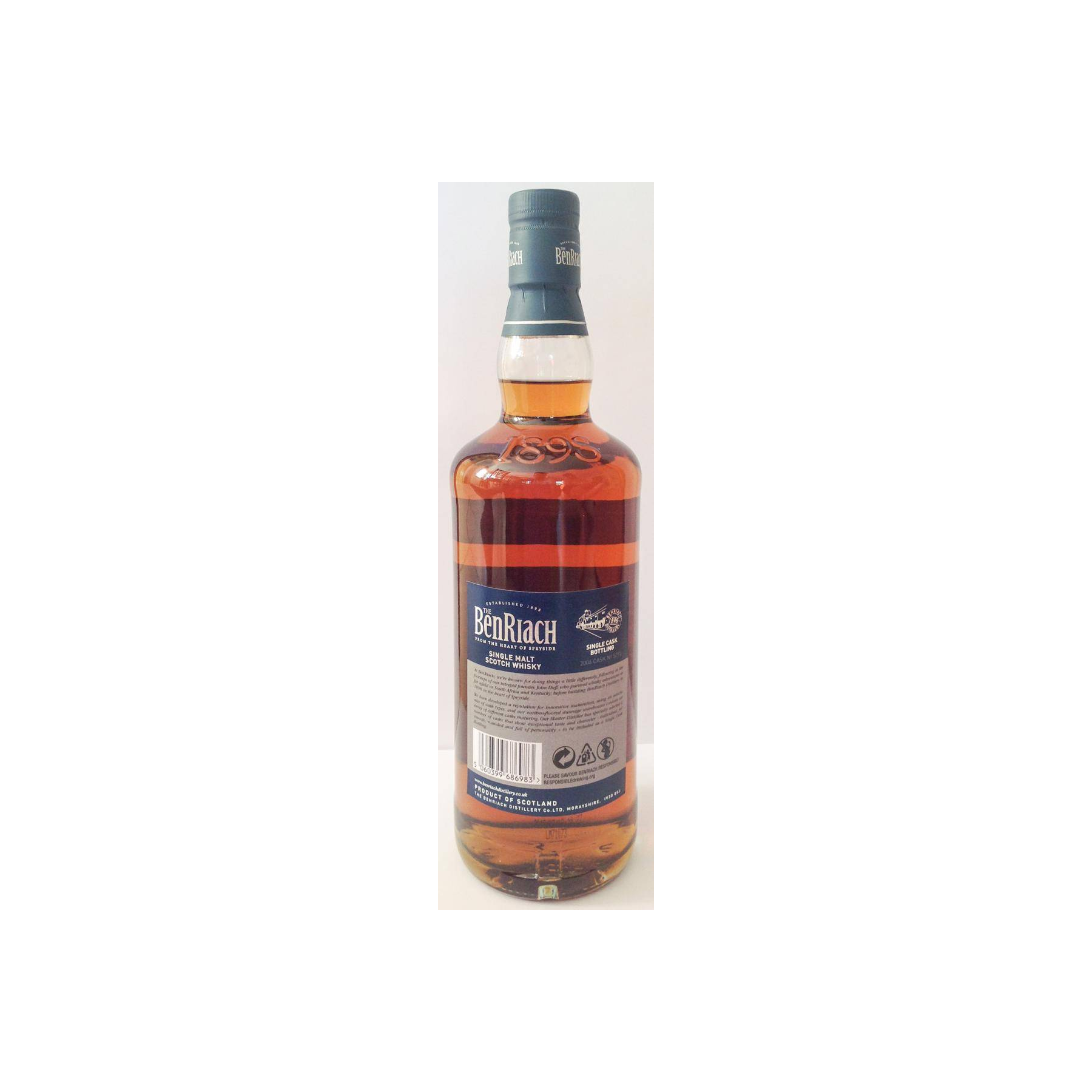 BenRiach Individual Cask Bottling 2006 11 Years Single Malt Whisky 2