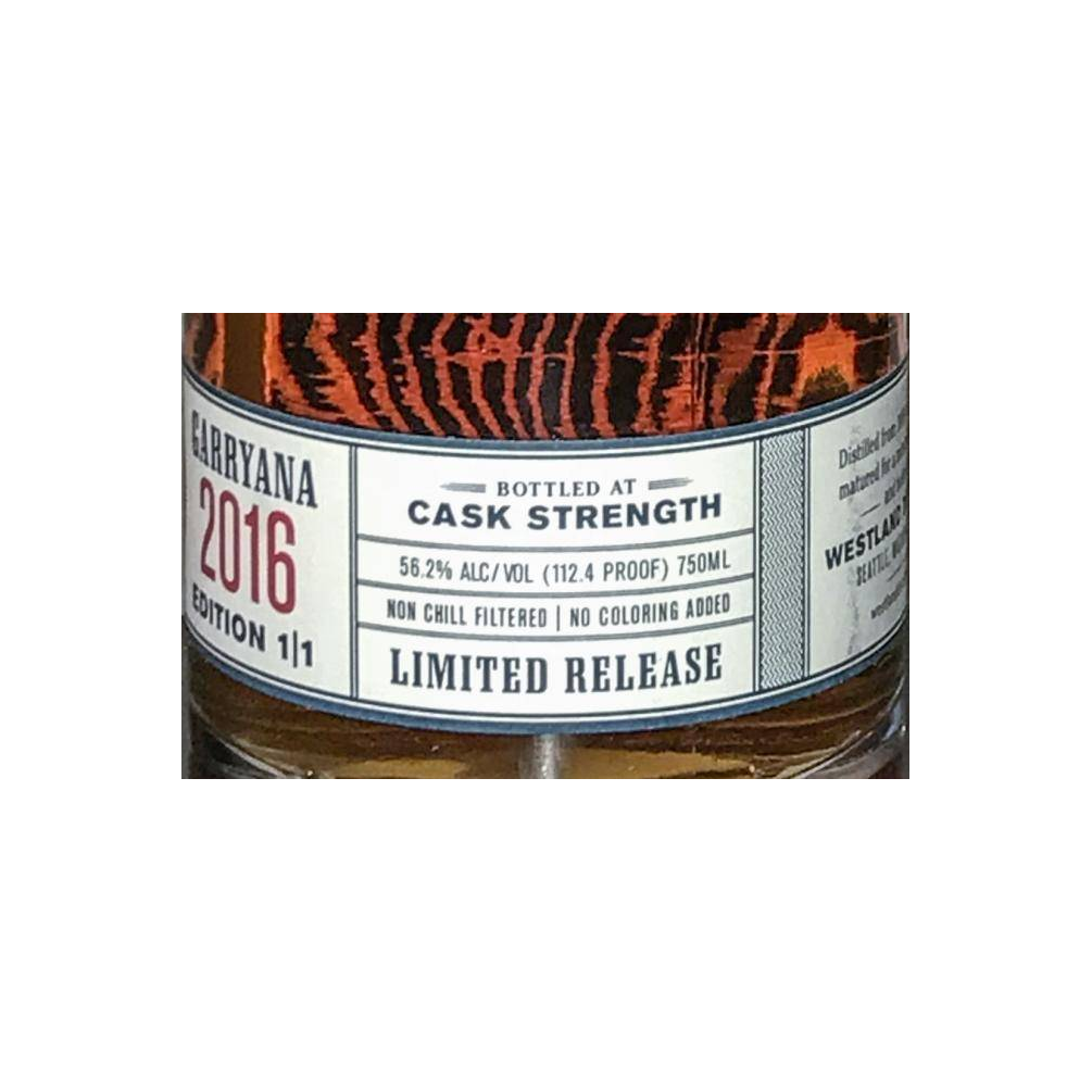 Westland Single Malt Whisky 2