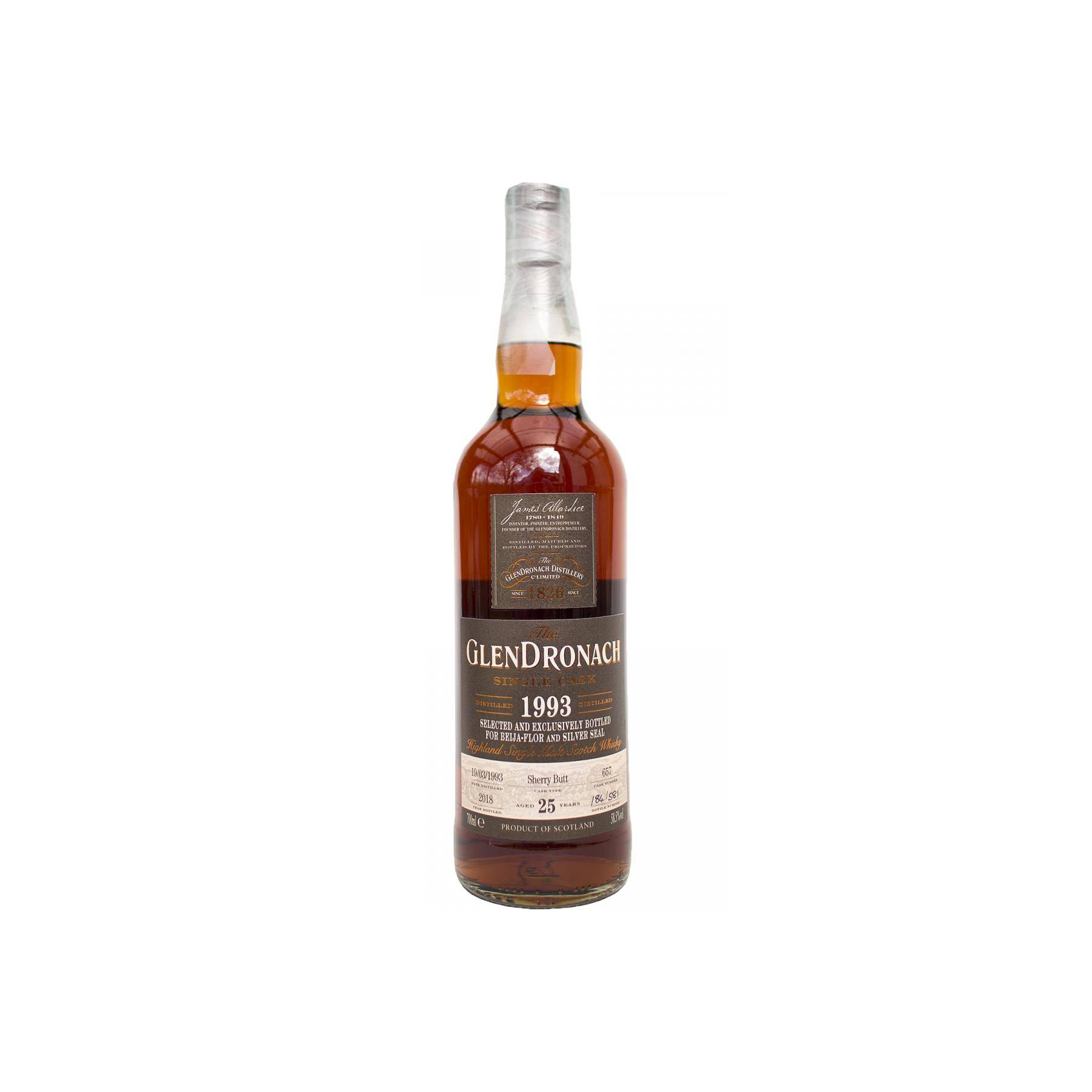 GlenDronach Single Cask 1993 25 Years Single Malt Whisky