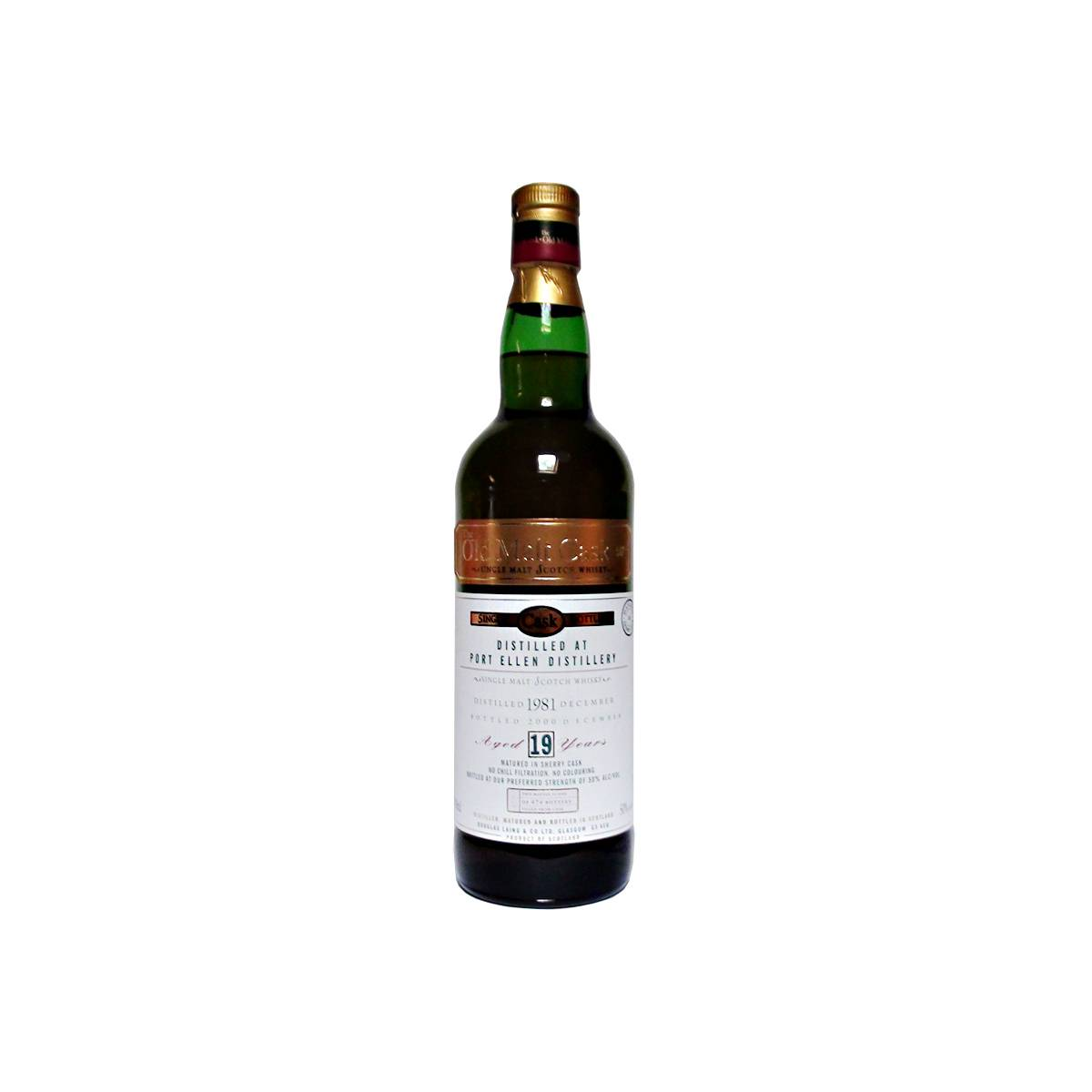 Port Ellen Old Malt Cask 1981 19 Years Single Malt Whisky