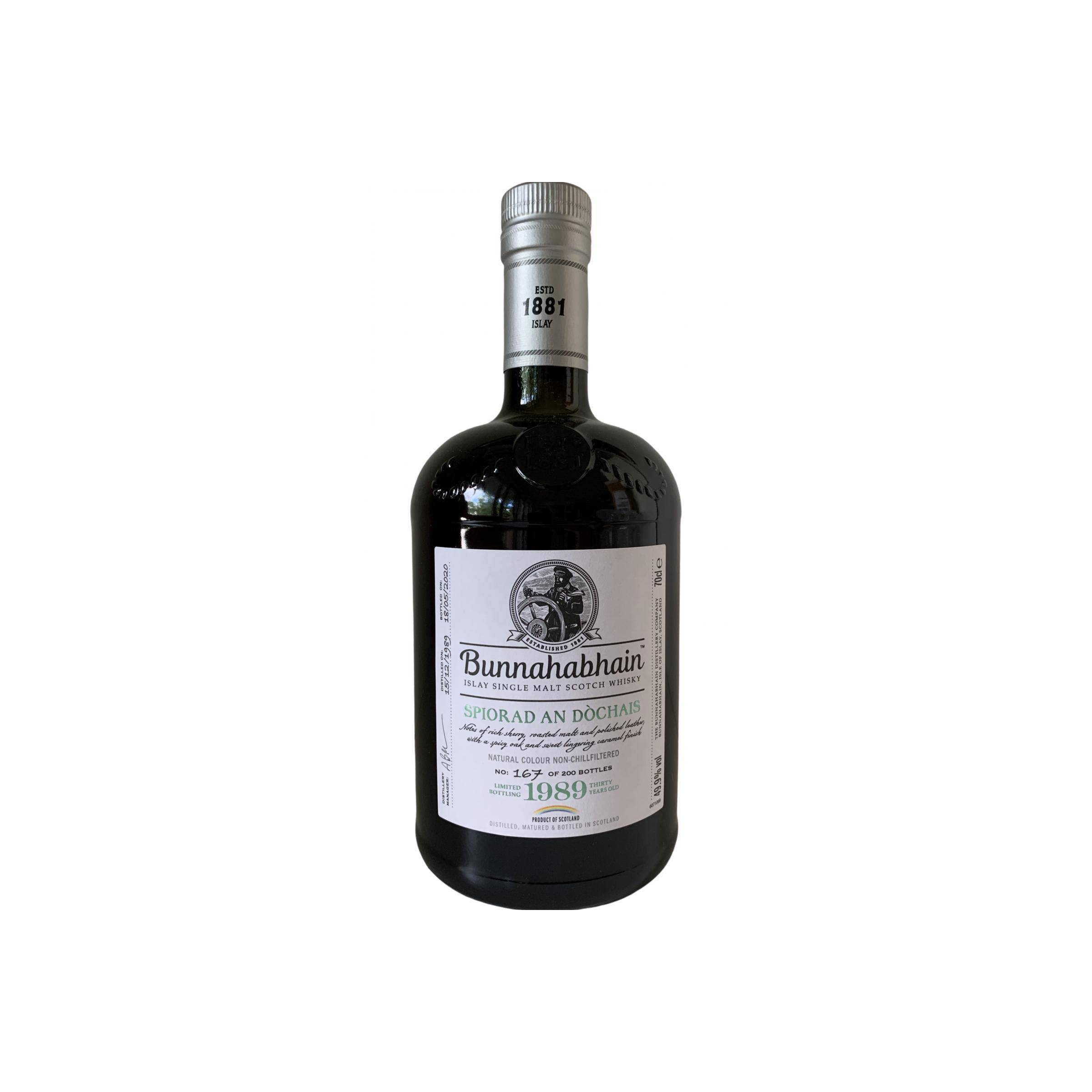 Bunnahabhain 1989 30 Years Single Malt Whisky