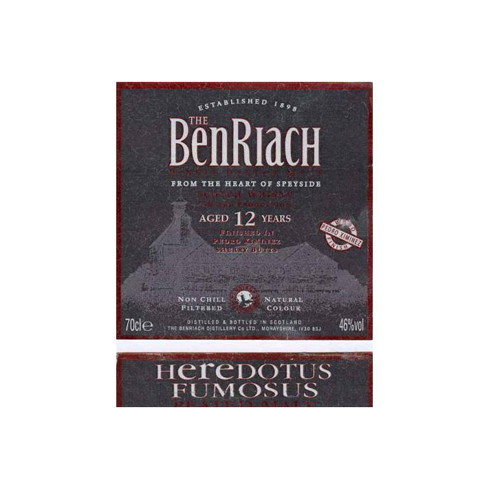 BenRiach 12 Years Single Malt Whisky 2
