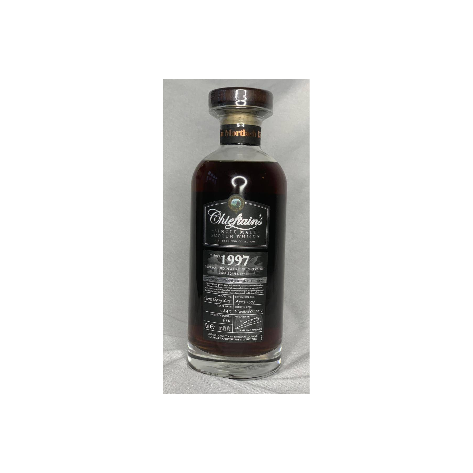 Mortlach 1997 20 Years Single Malt Whisky 3