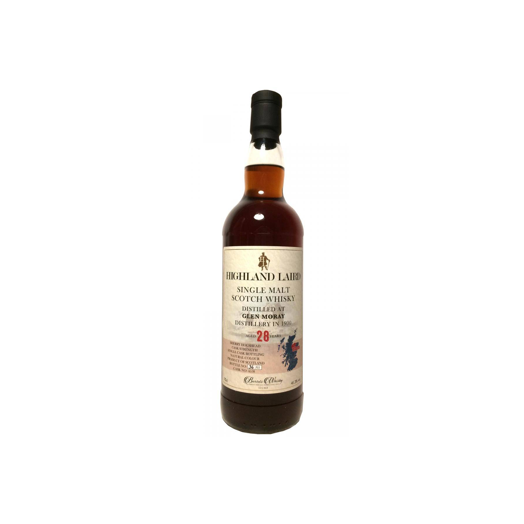 Glen Moray 1990 28 Years Single Malt Whisky