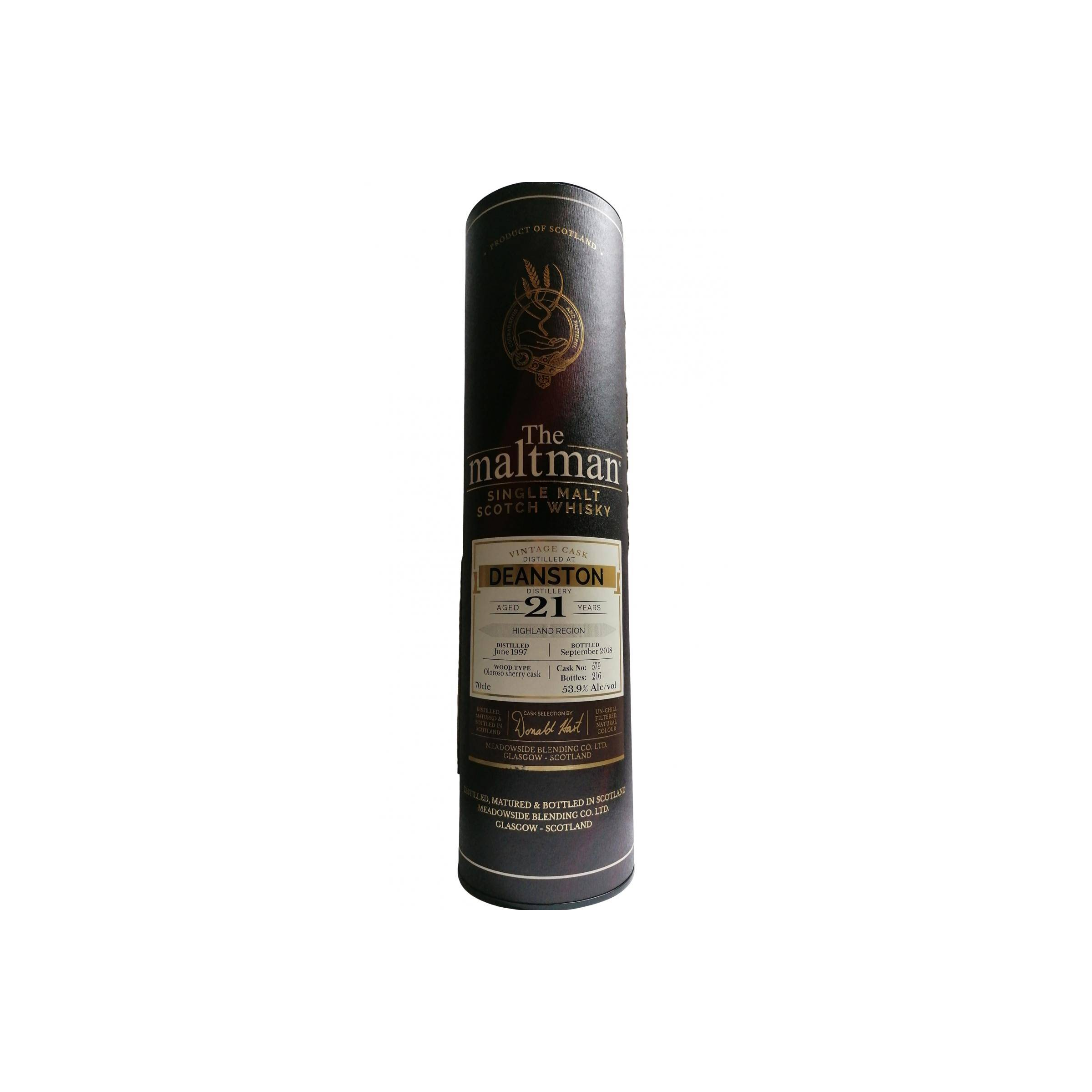 Deanston 1997 21 Years Single Malt Whisky 2