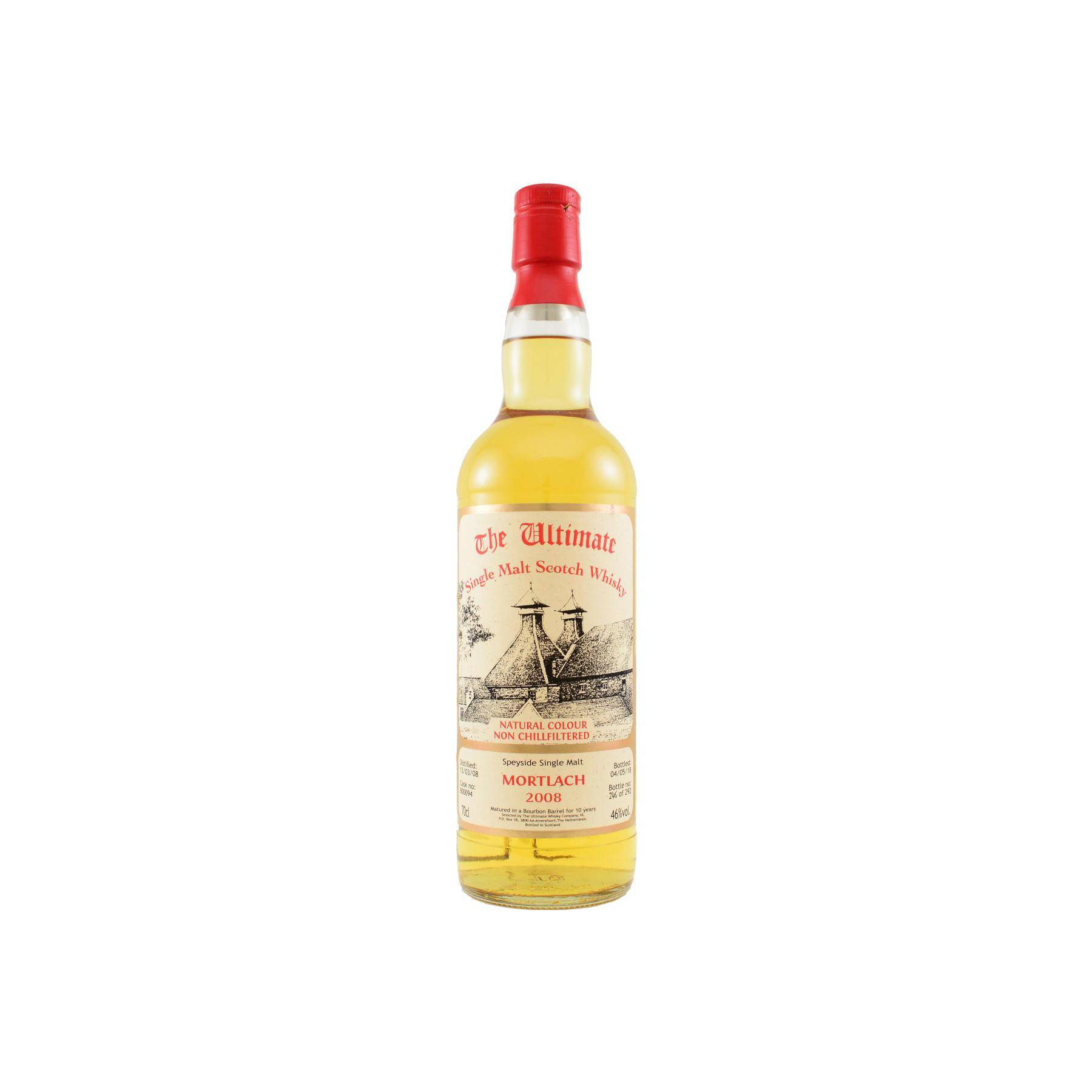 Mortlach The Ultimate 2008 10 Years Single Malt Whisky