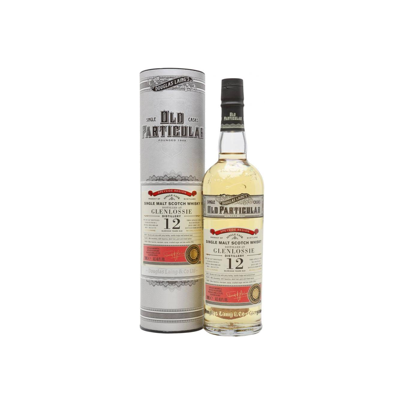 Glenlossie Old Particular 2007 12 Years Single Malt Whisky 2