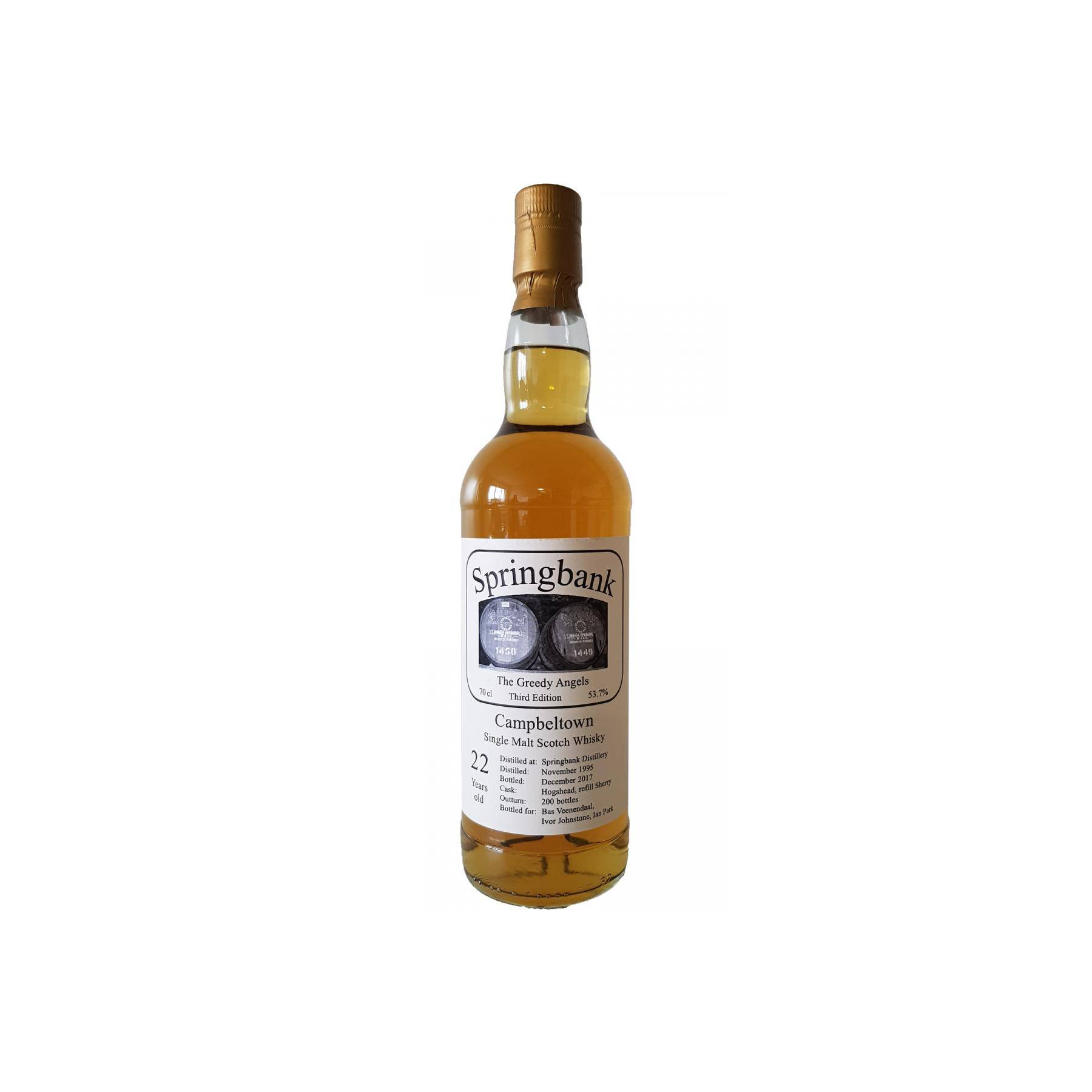 Springbank 1995 22 Years Single Malt Whisky