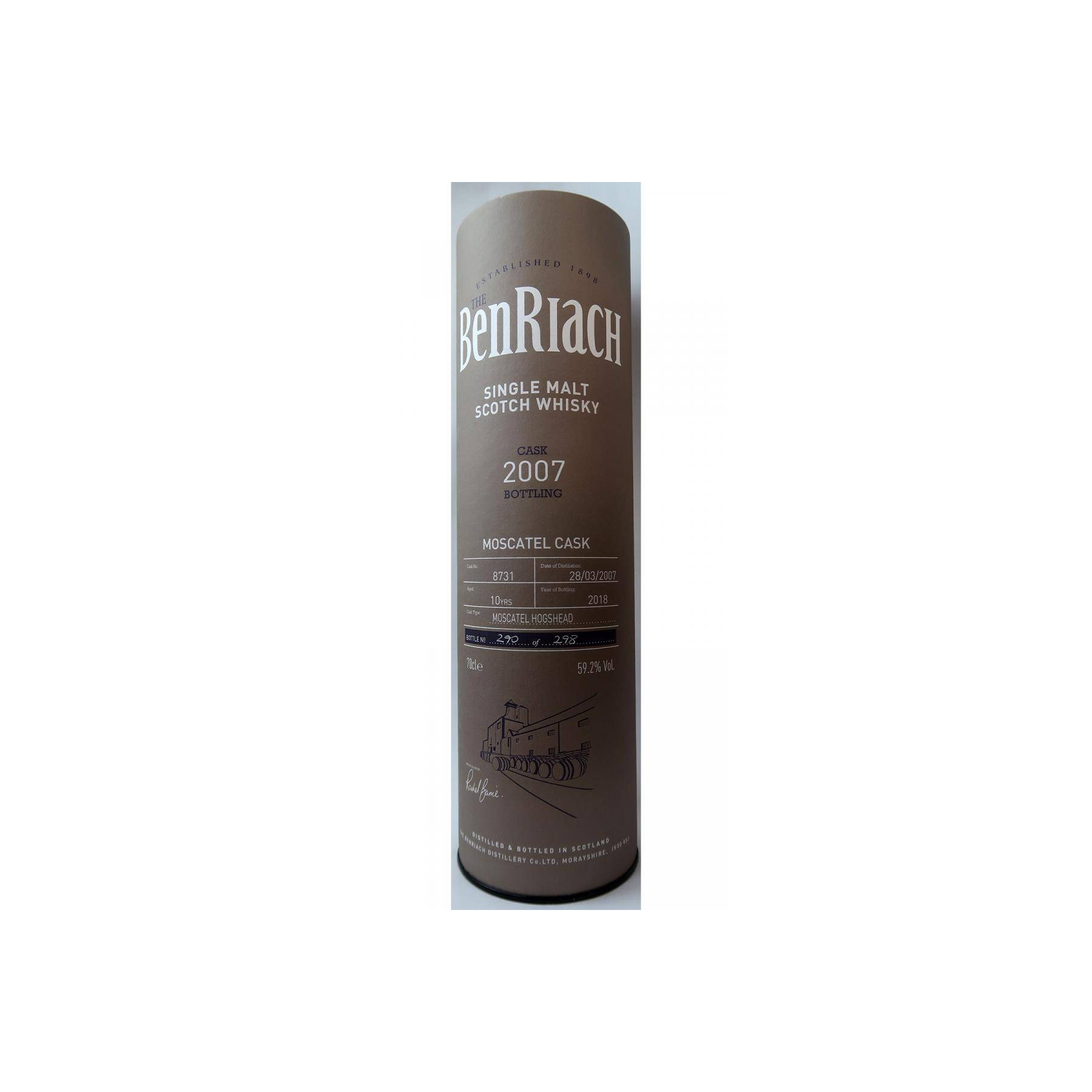 BenRiach 2007 10 Years Single Malt Whisky 3