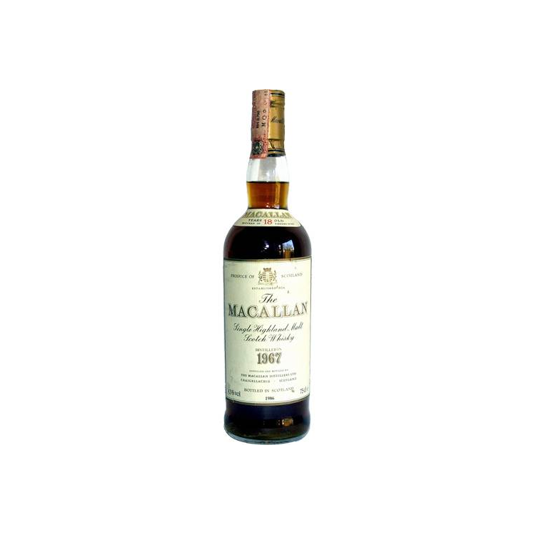 The Macallan 1967 18 Years Single Malt Whisky