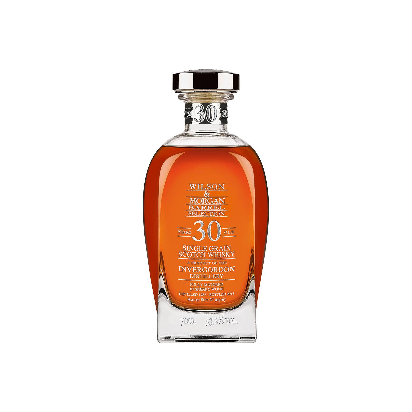 Invergordon Barrel Selection 1987 30 Years Single Grain Whisky