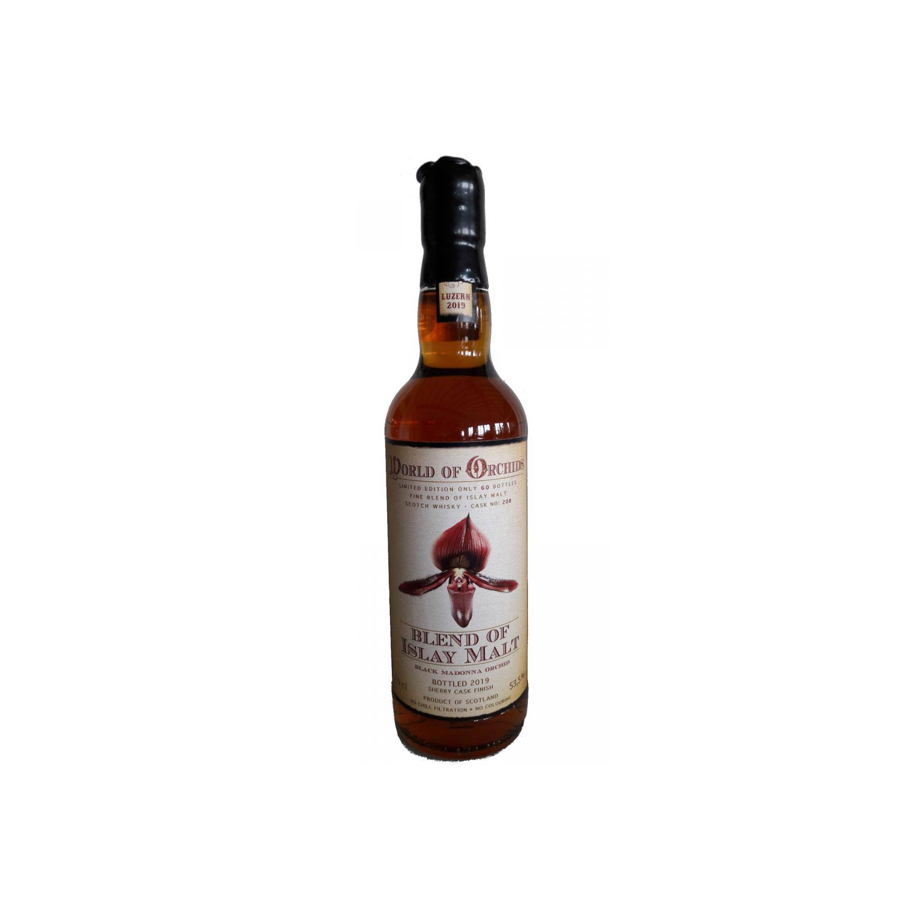 Blend of Islay Malt Black Madonna Orchid JW