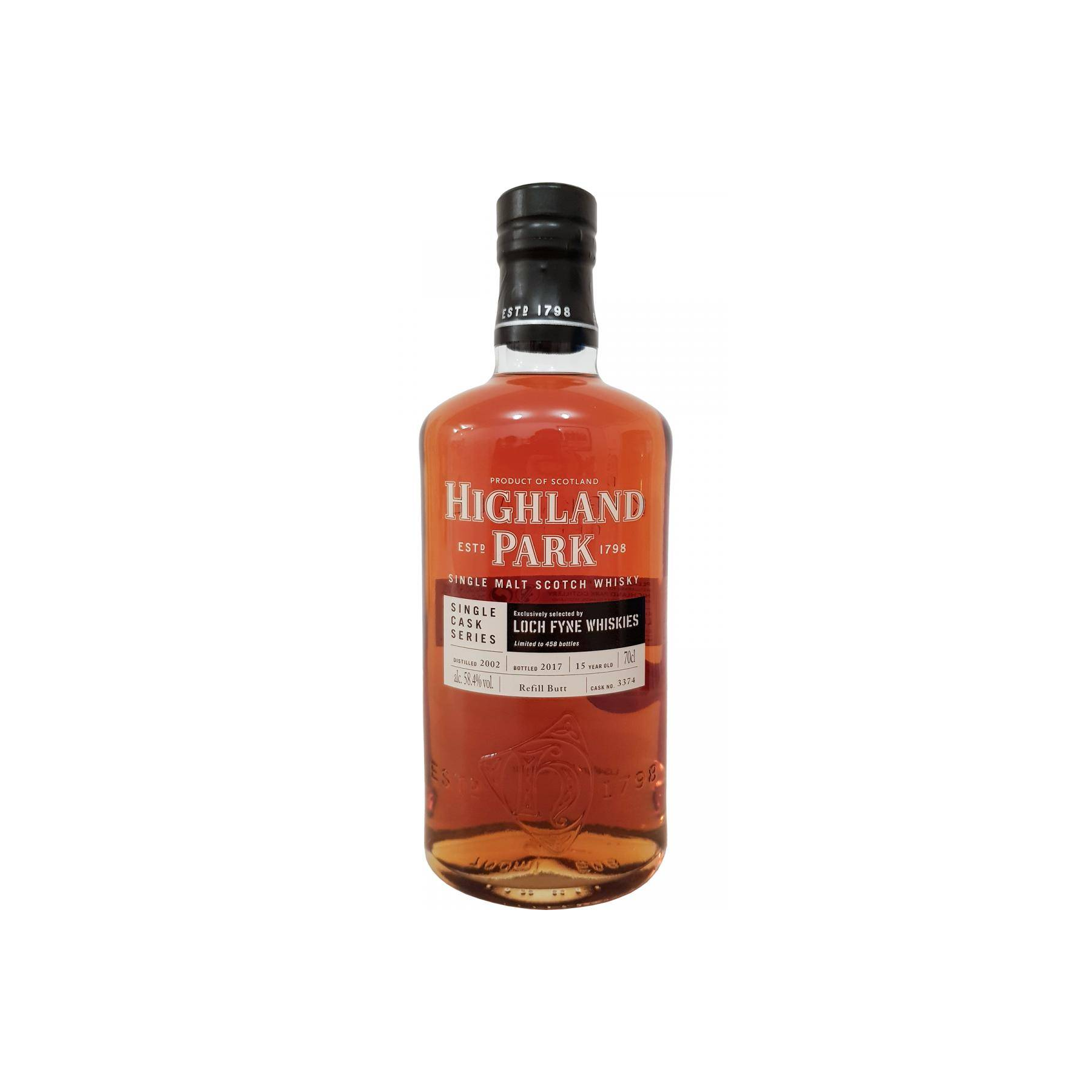 Highland Park Single Cask 2002 15 Years Single Malt Whisky