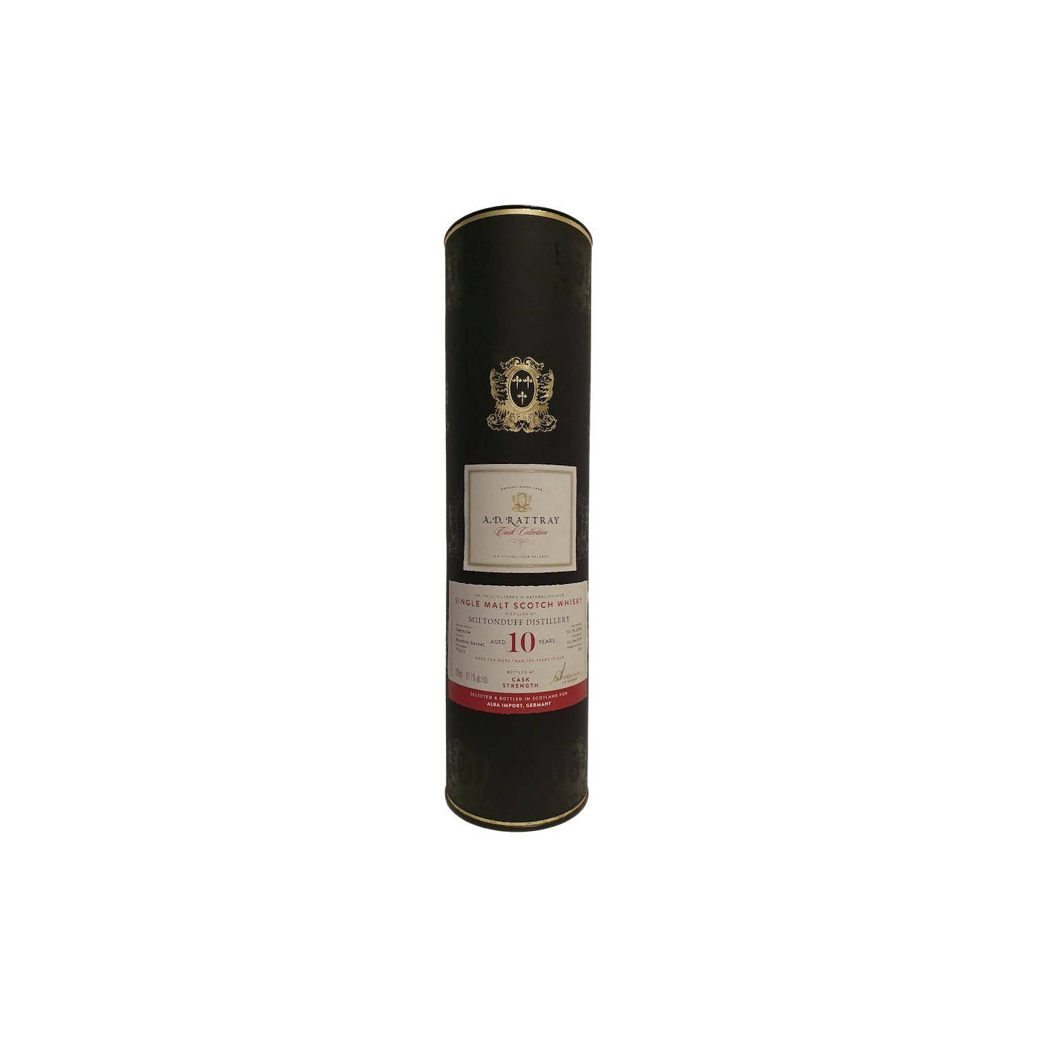 Miltonduff Individual Cask Bottling 2008 10 Years Single Malt Whisky 2