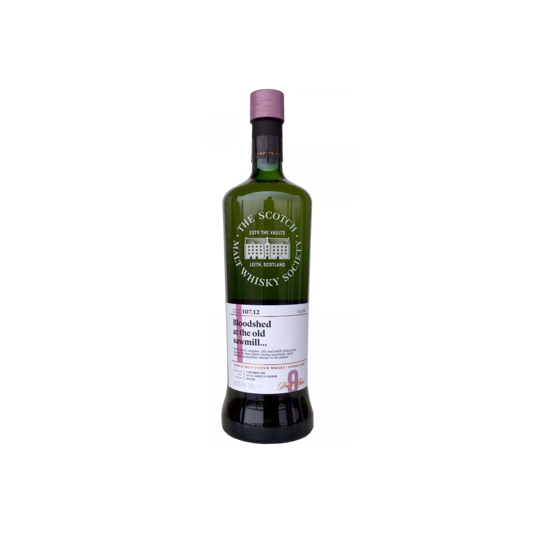 The Scotch Malt Whisky Society 2008 9 Years Single Malt Whisky