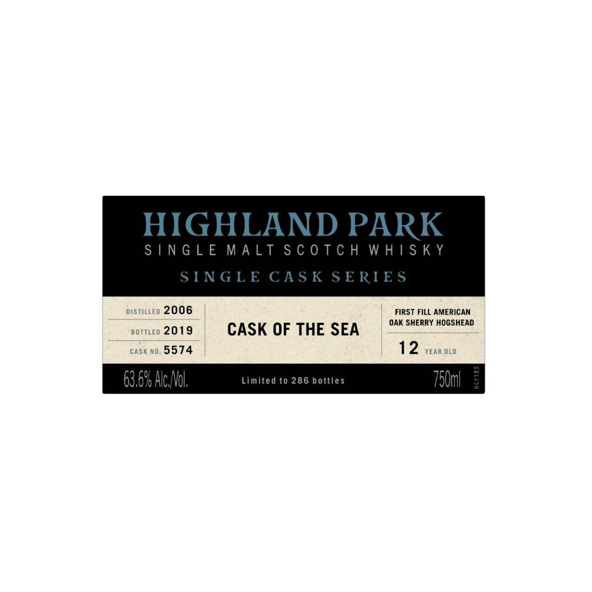 Highland Park Single Cask 2006 12 Years Single Malt Whisky