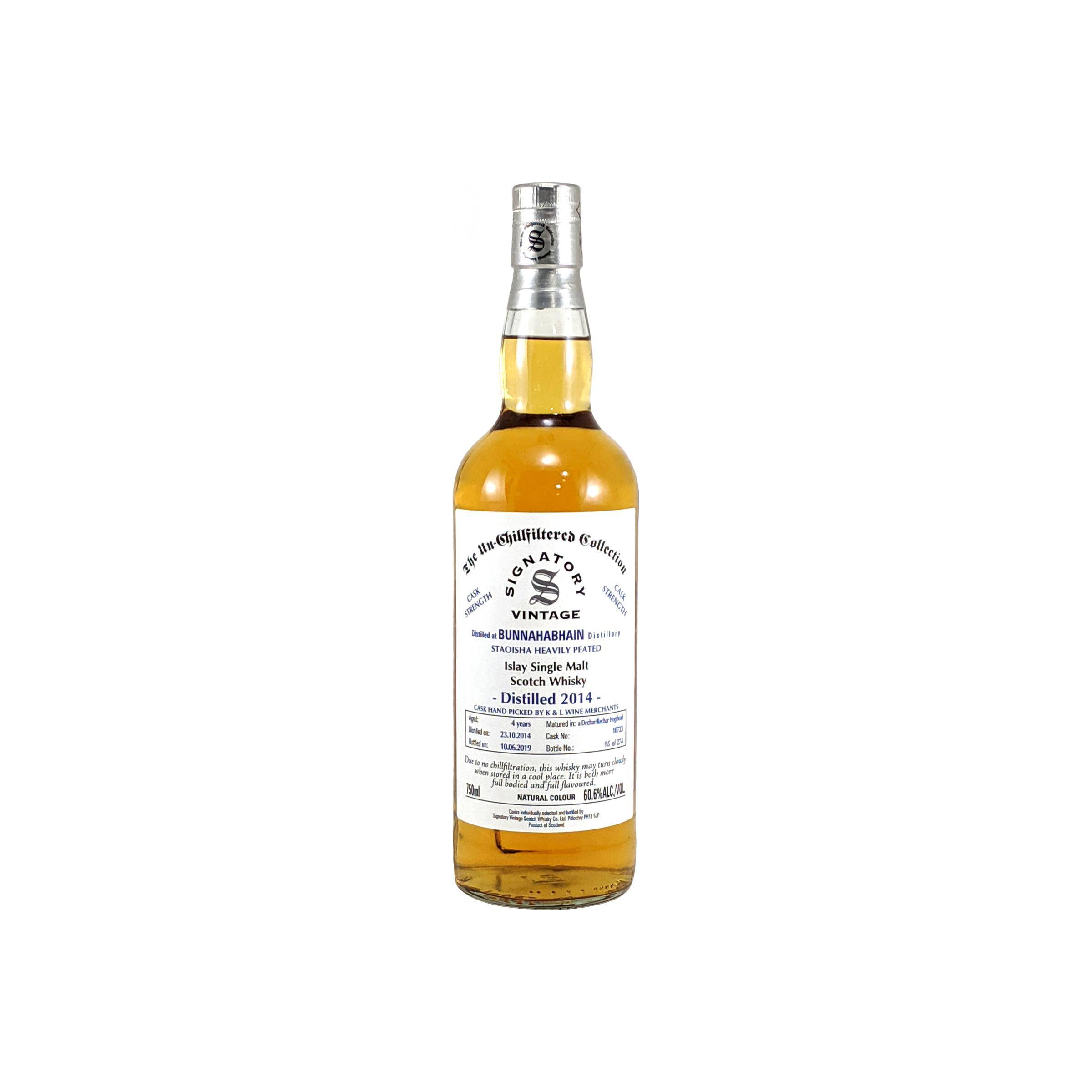Bunnahabhain The Un-Chillfiltered Collection 2014 4 Years Single Malt Whisky