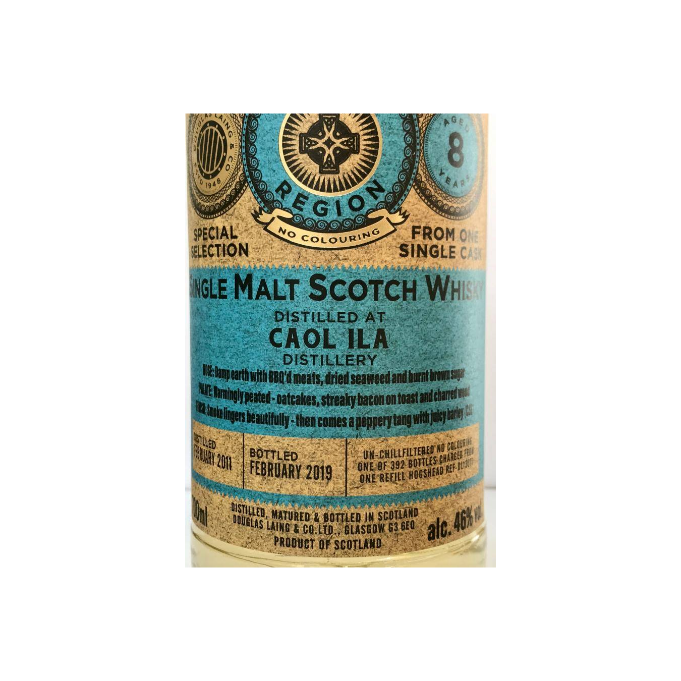 Caol Ila 2011 8 Years Single Malt Whisky 3