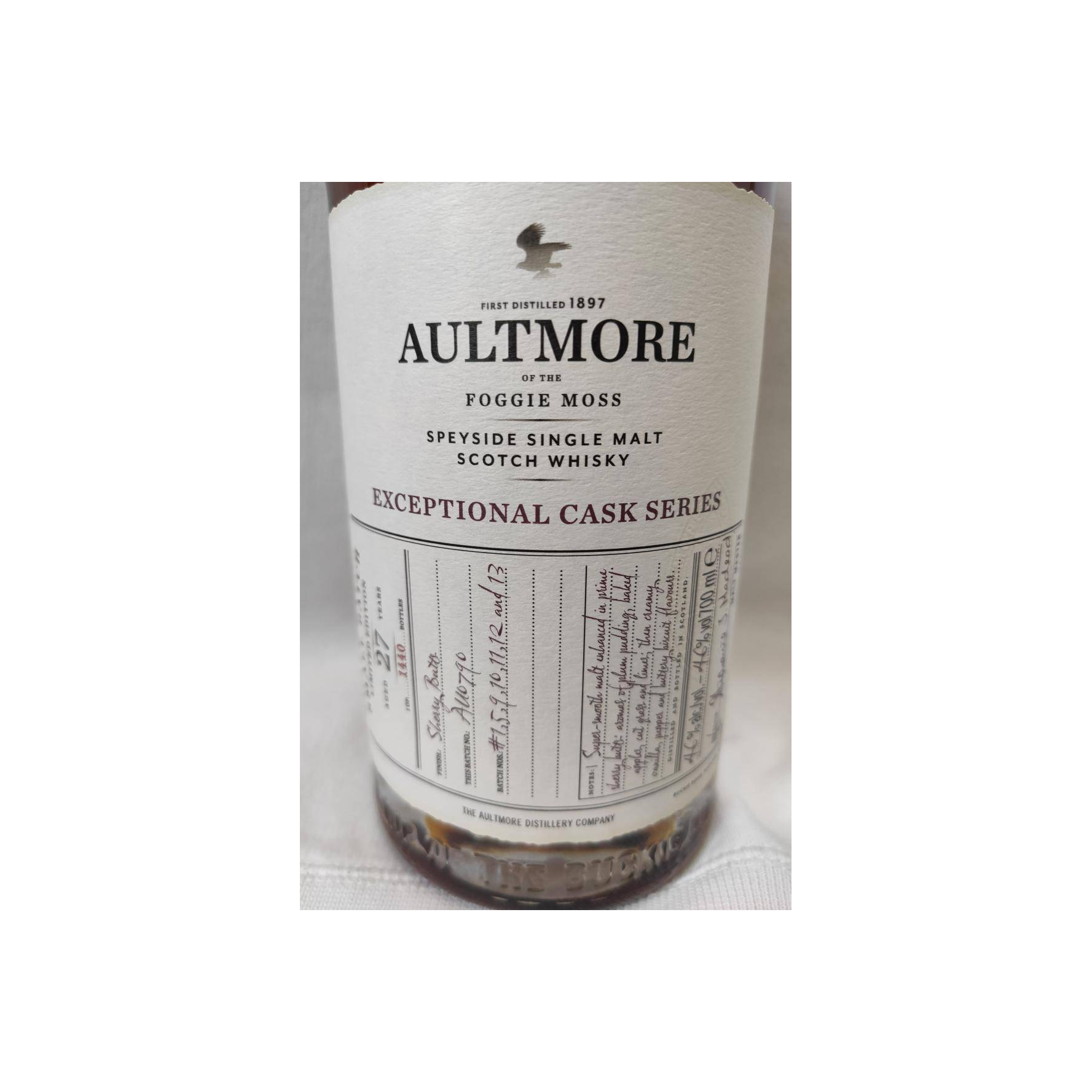 Aultmore 27 Years Single Malt Whisky 2