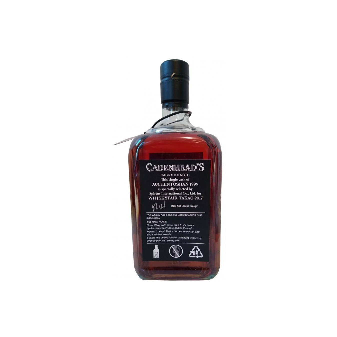 Auchentoshan Single Cask 1999 18 Years Single Malt Whisky 3
