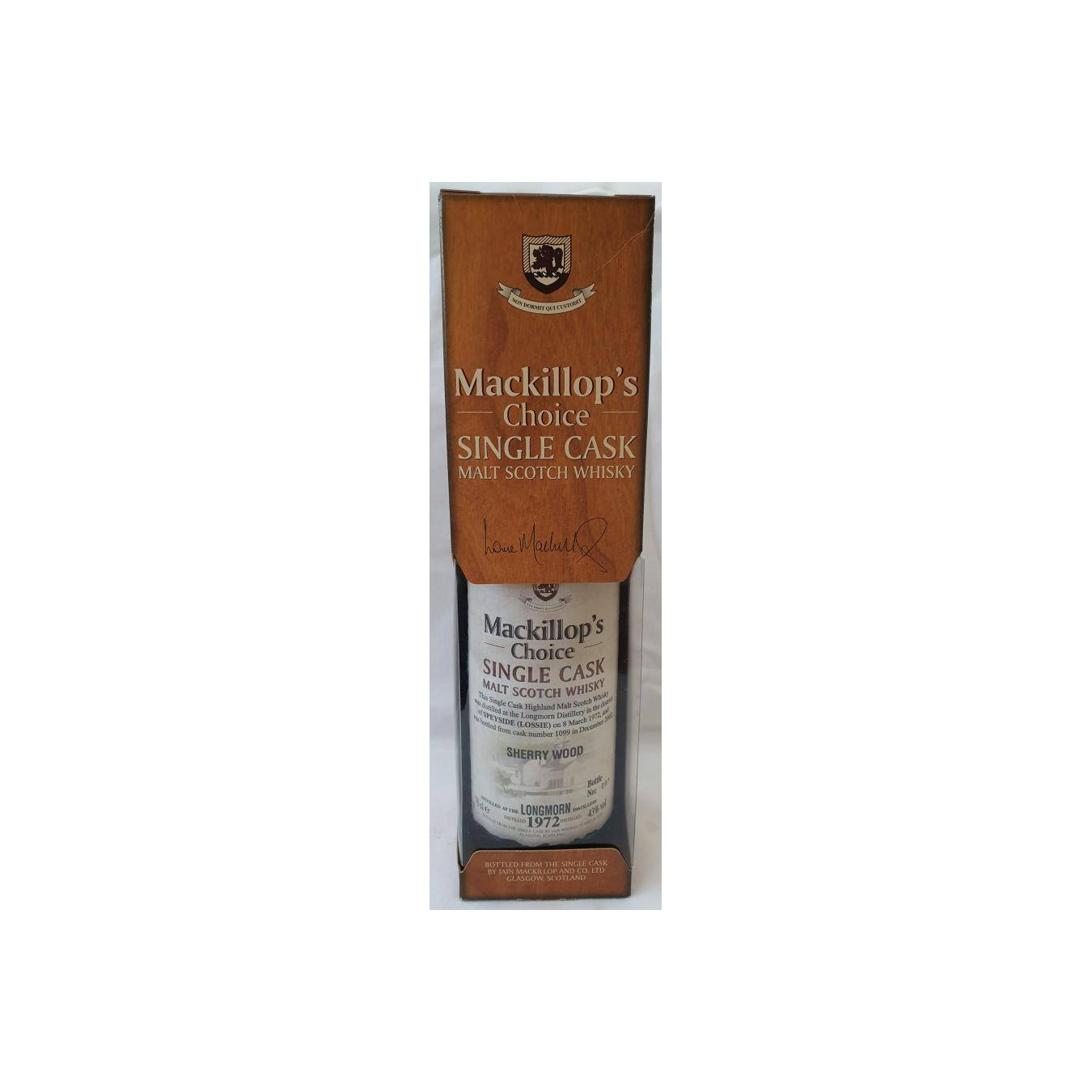 Longmorn Single Cask 1972 30 Years Single Malt Whisky 3