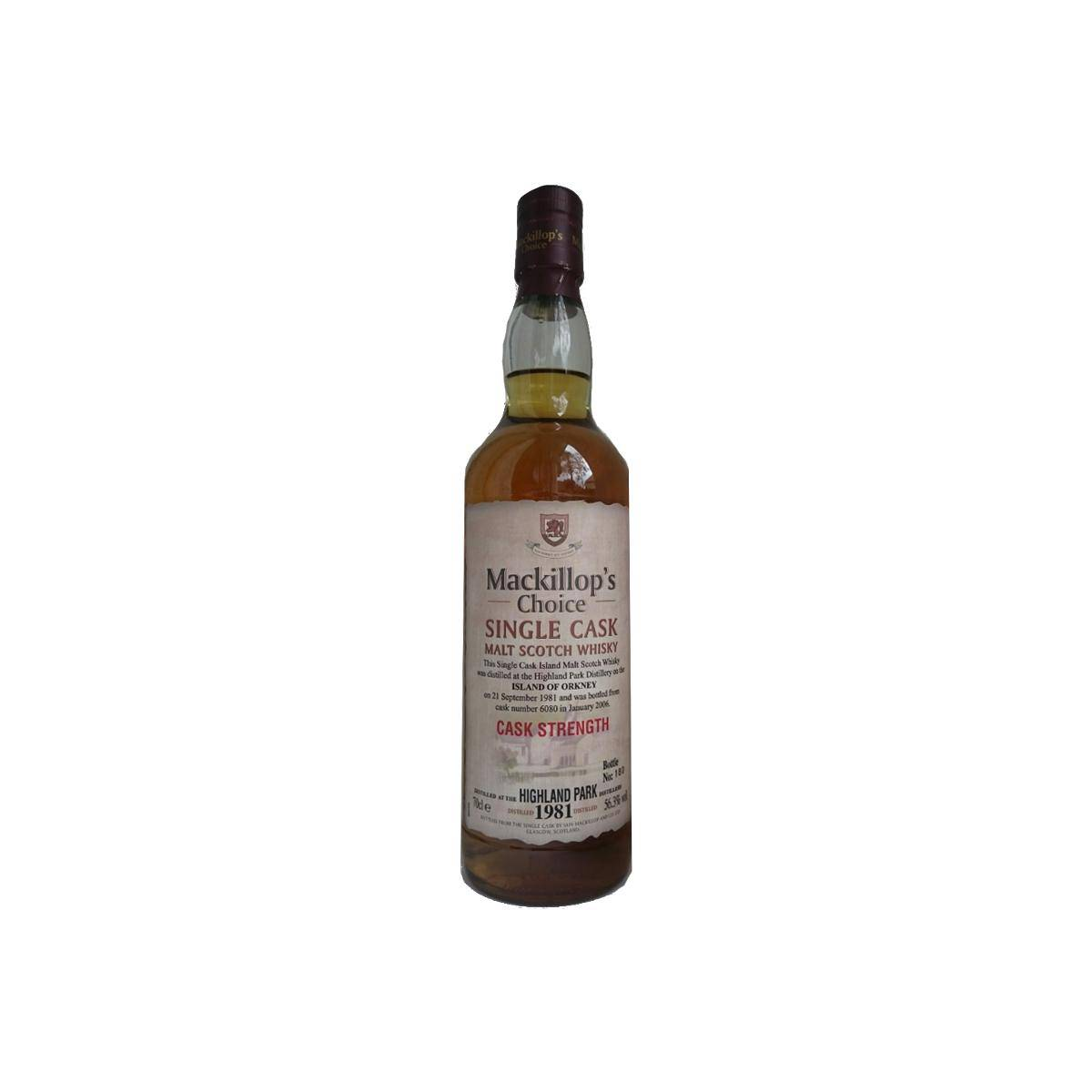 Highland Park 1981 24 Years Single Malt Whisky