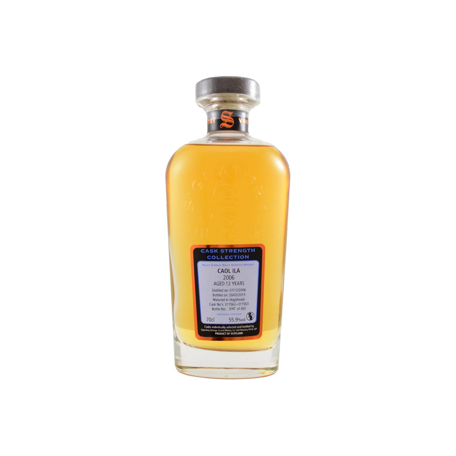 Caol Ila Cask Strength Collection 2006 12 Years Single Malt Whisky 2